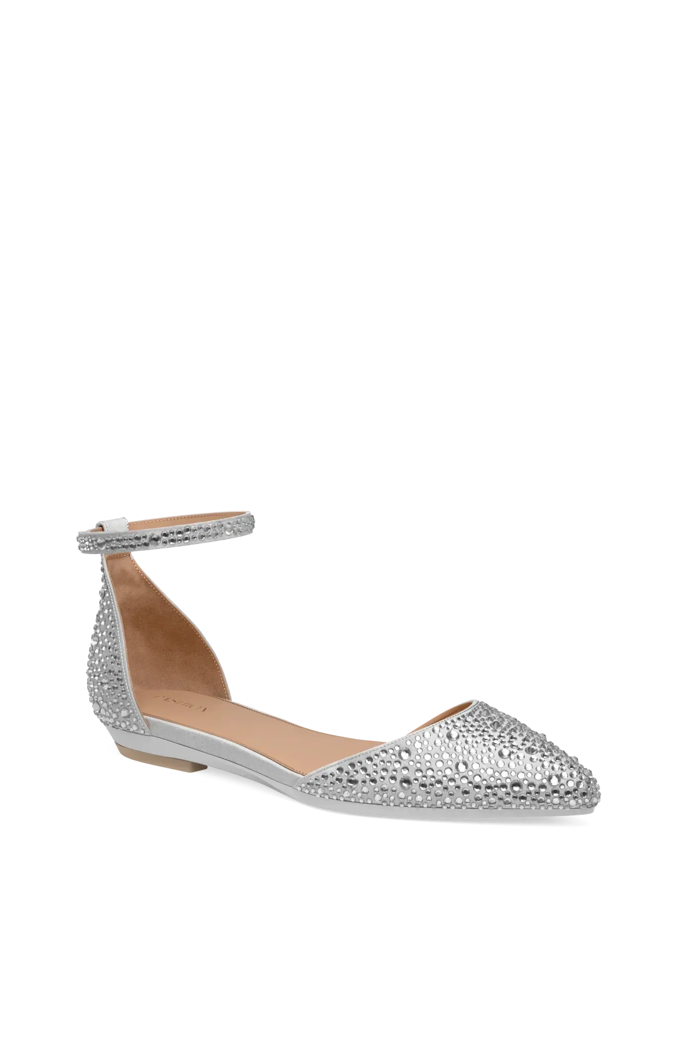 The D'Orsay - Silver Mixed Rhinestone 4 Stiletto