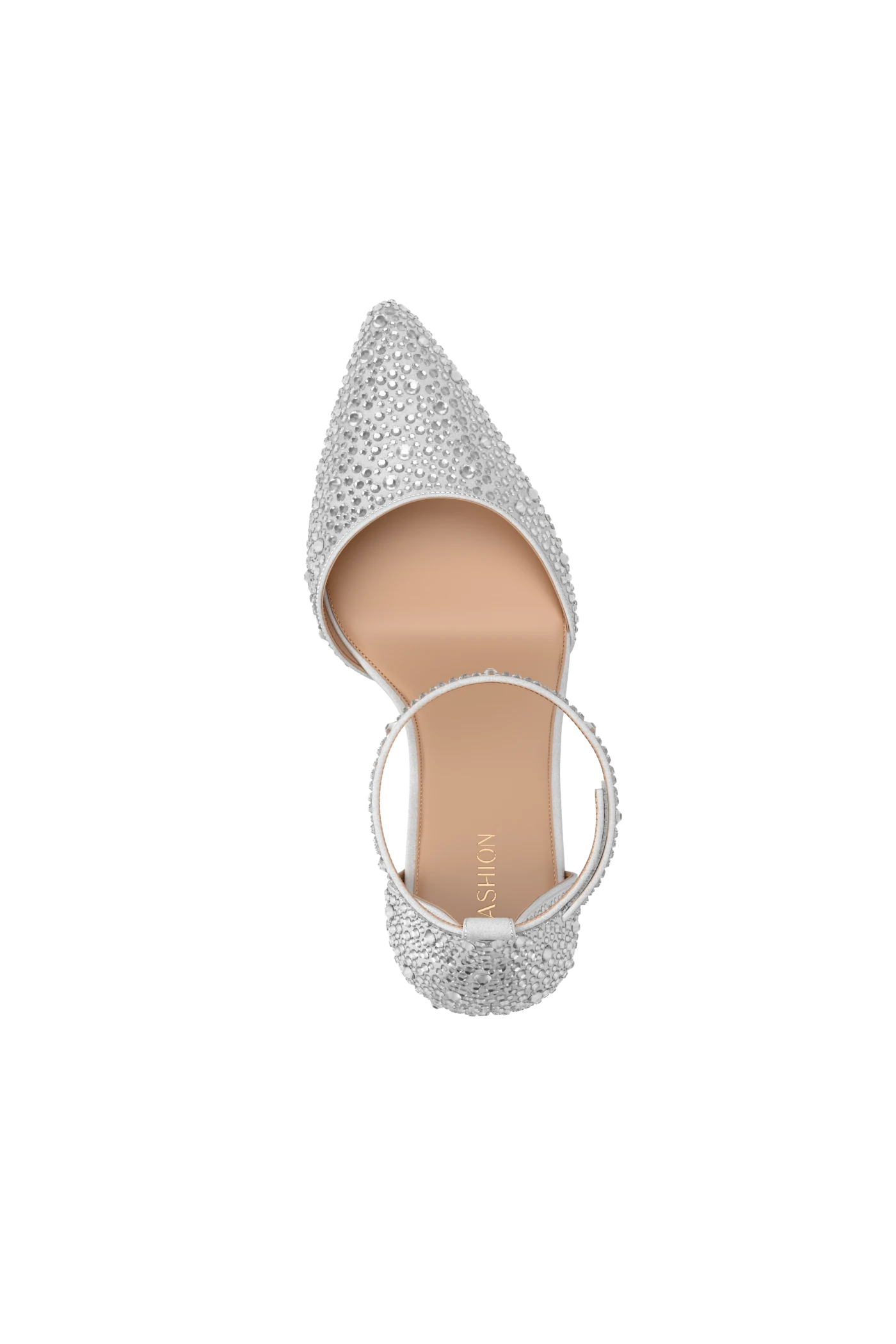 The D'Orsay - Silver Mixed Rhinestone