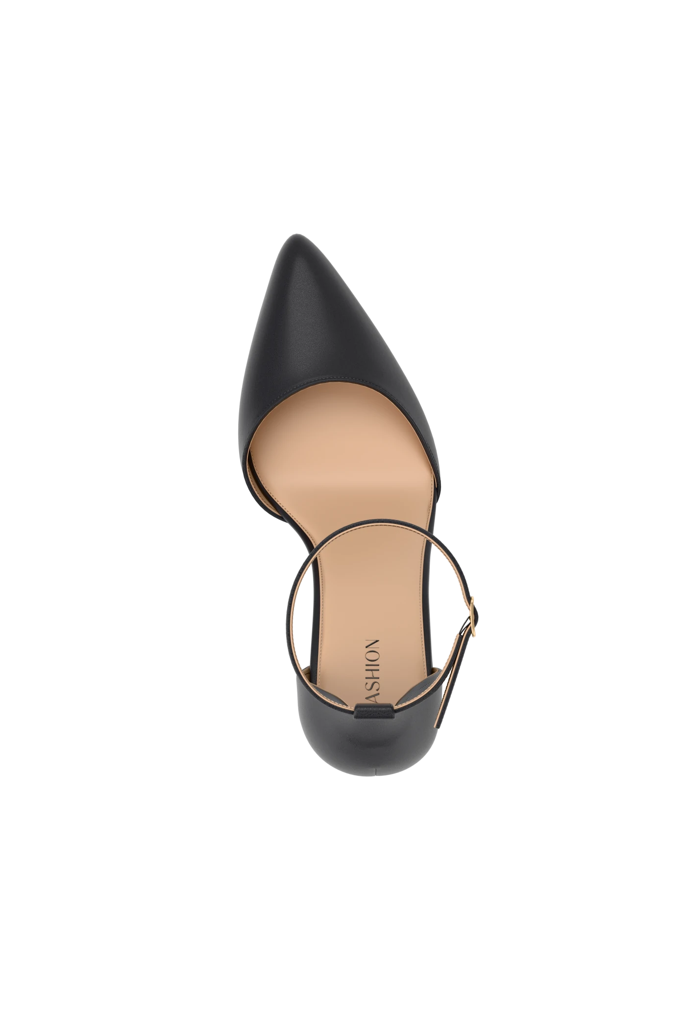 The D'Orsay - Coal Leather + Stiletto Heel Kit 4 Coal