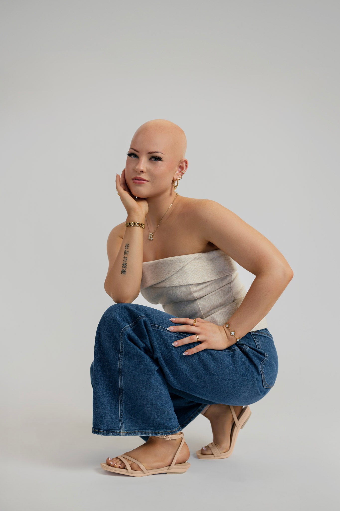 The Emmy - Sand Leather