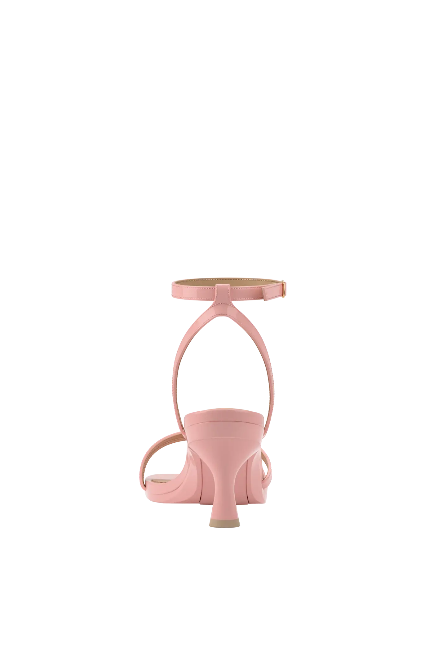 The Emmy - Blush Patent 3 Flare Stiletto
