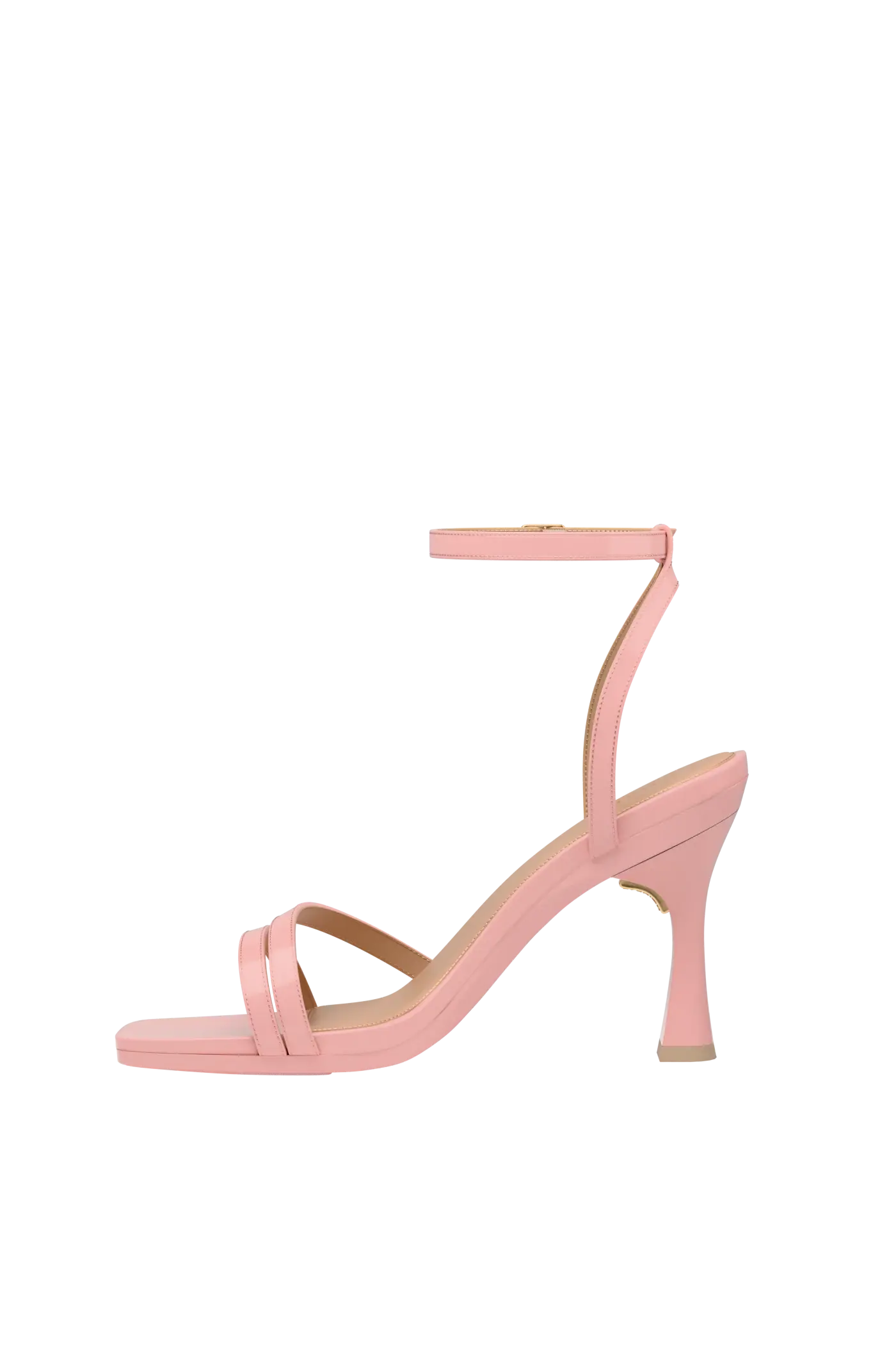 The Emmy - Blush Patent 4 Flare Stiletto