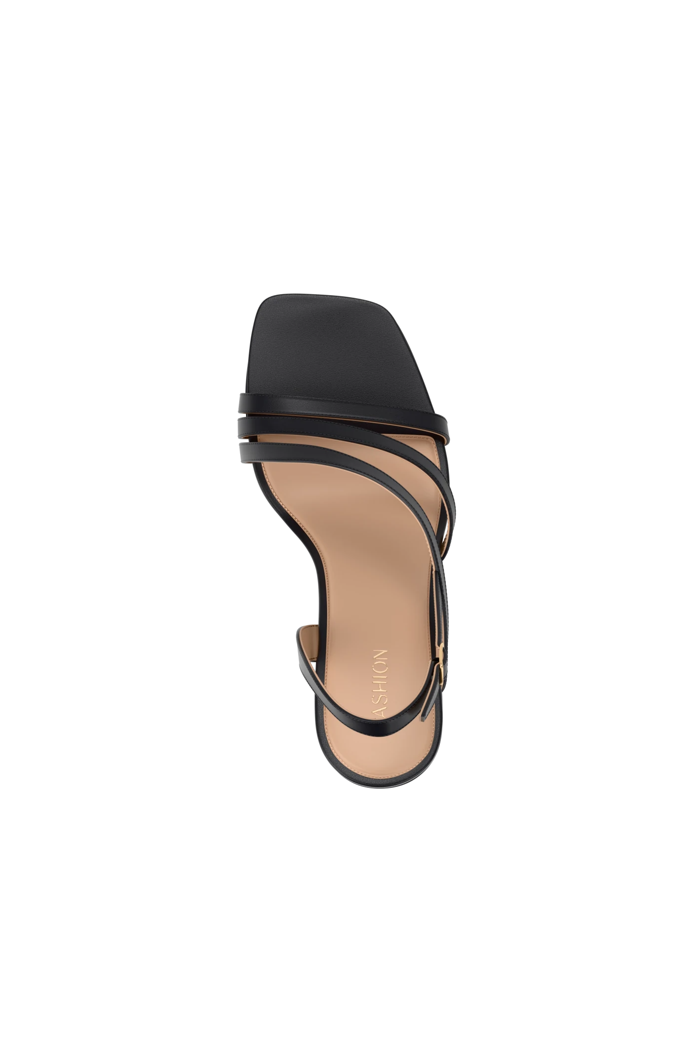 The Gia - Coal Leather 4 Stiletto