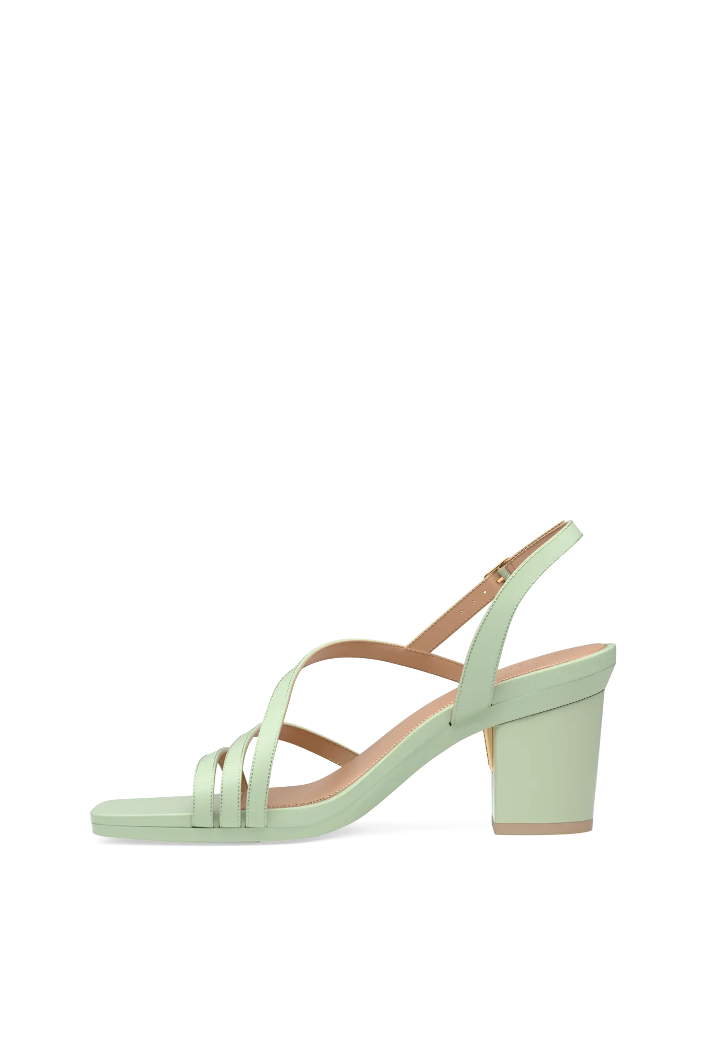 The Gia - Mint Leather 3 Block