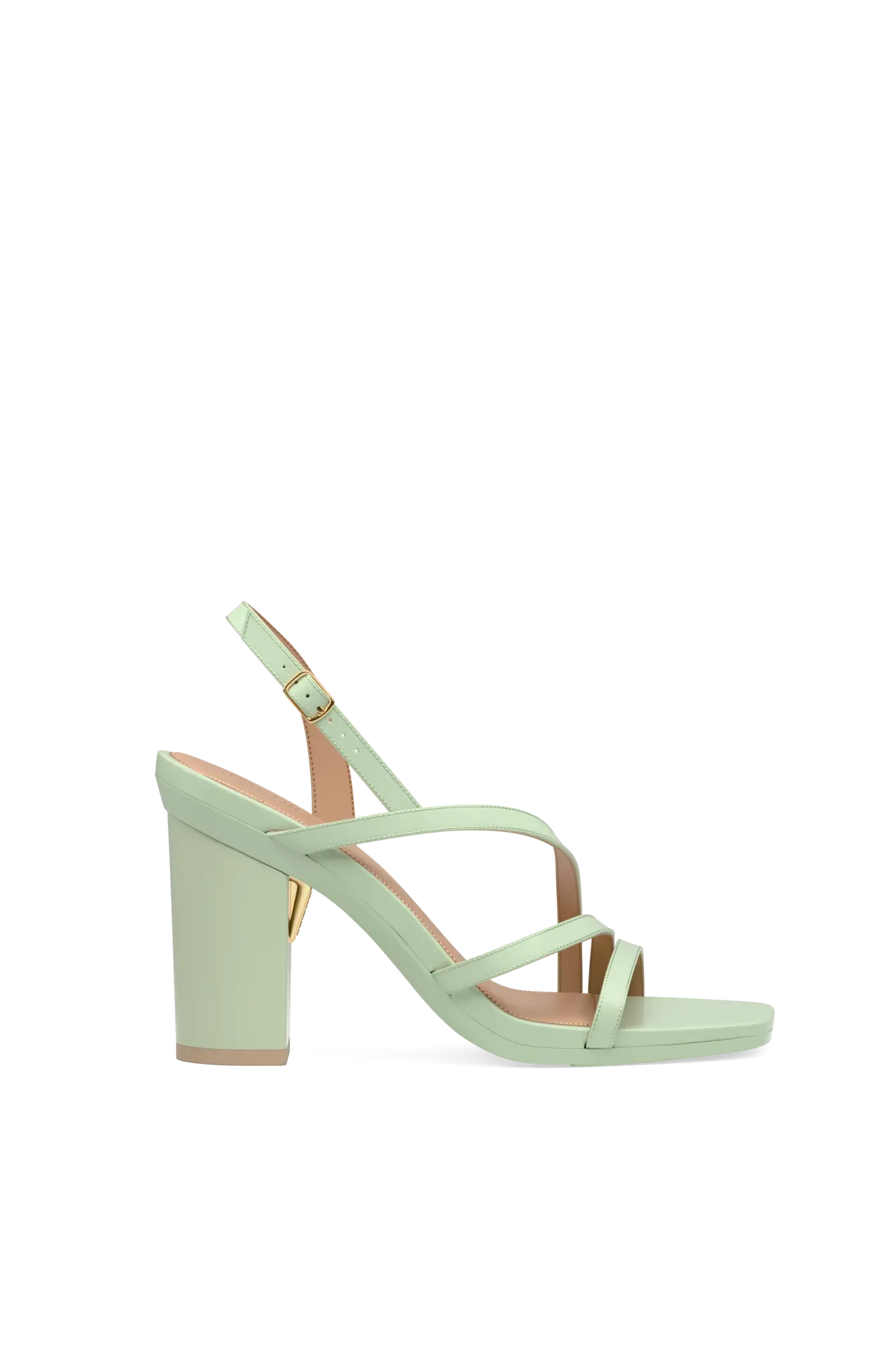 The Gia - Mint Leather 4 Block