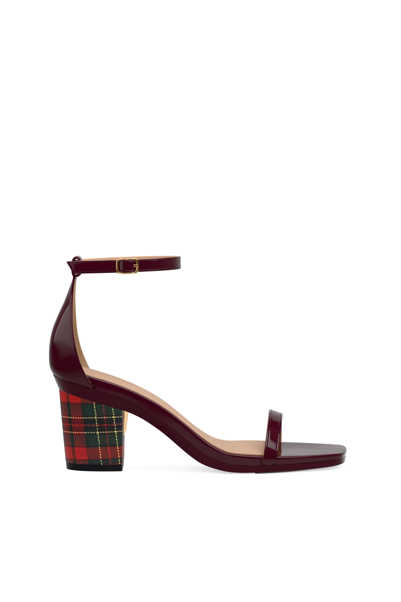 Block Heel Kit 3 Holiday Plaid