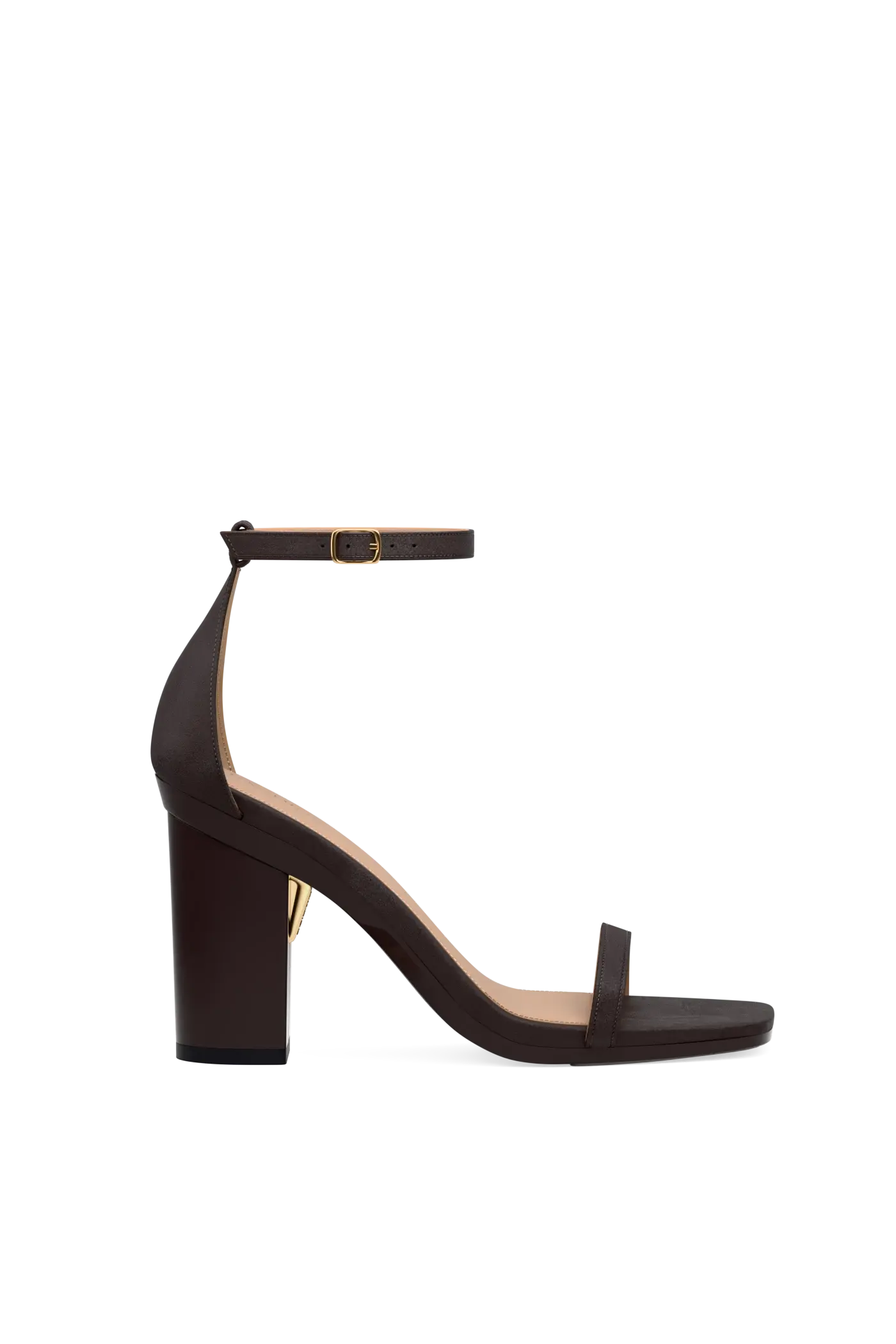 The Gigi - Chocolate Suede 4 Block