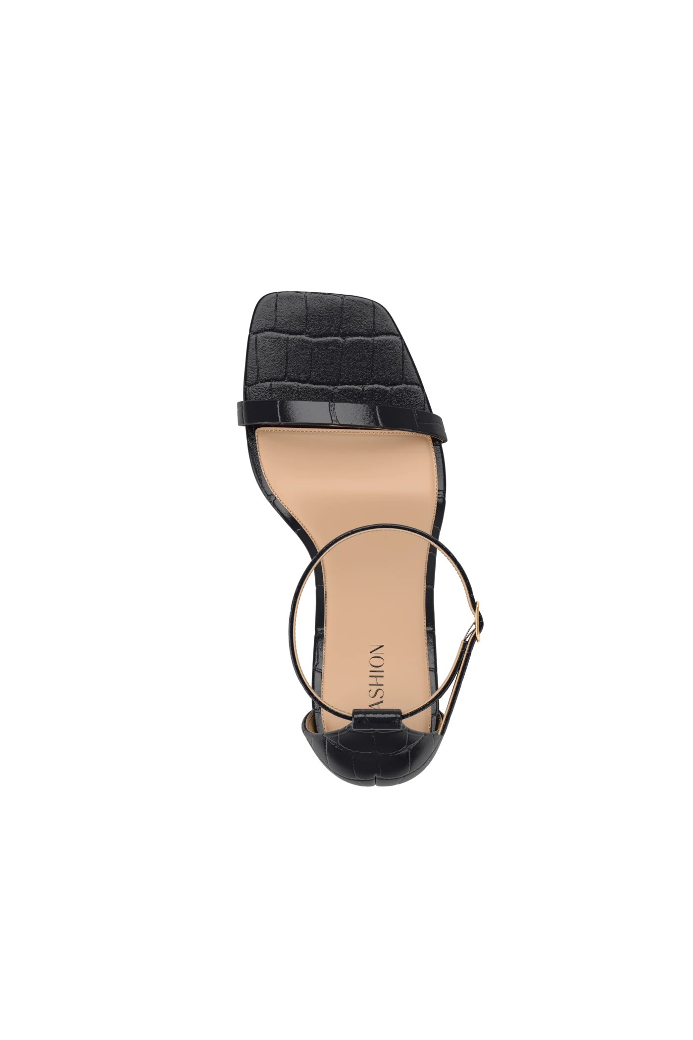 The Gigi - Coal Crocodile 3 Stiletto