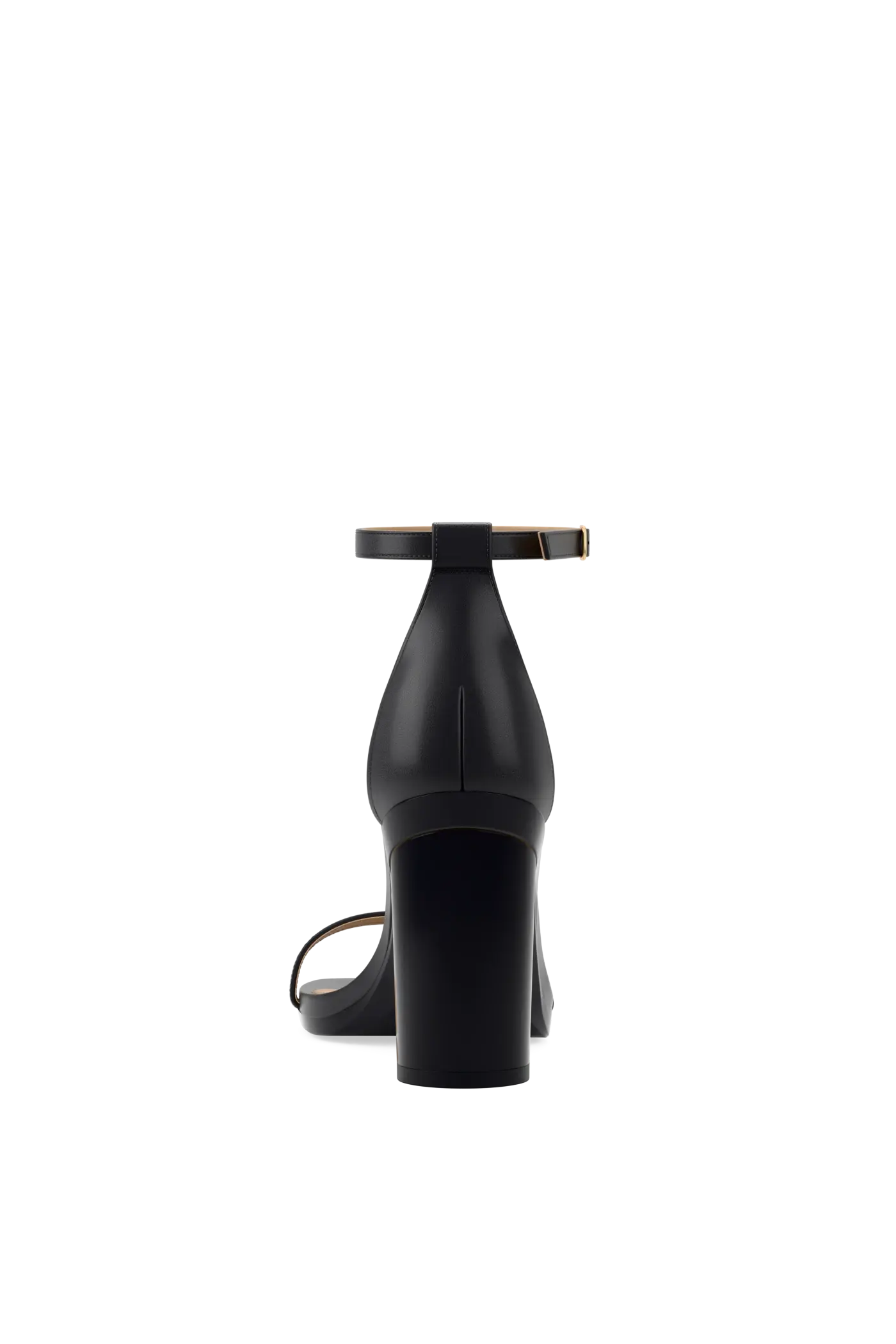 The Gigi - Coal Leather 4 Block