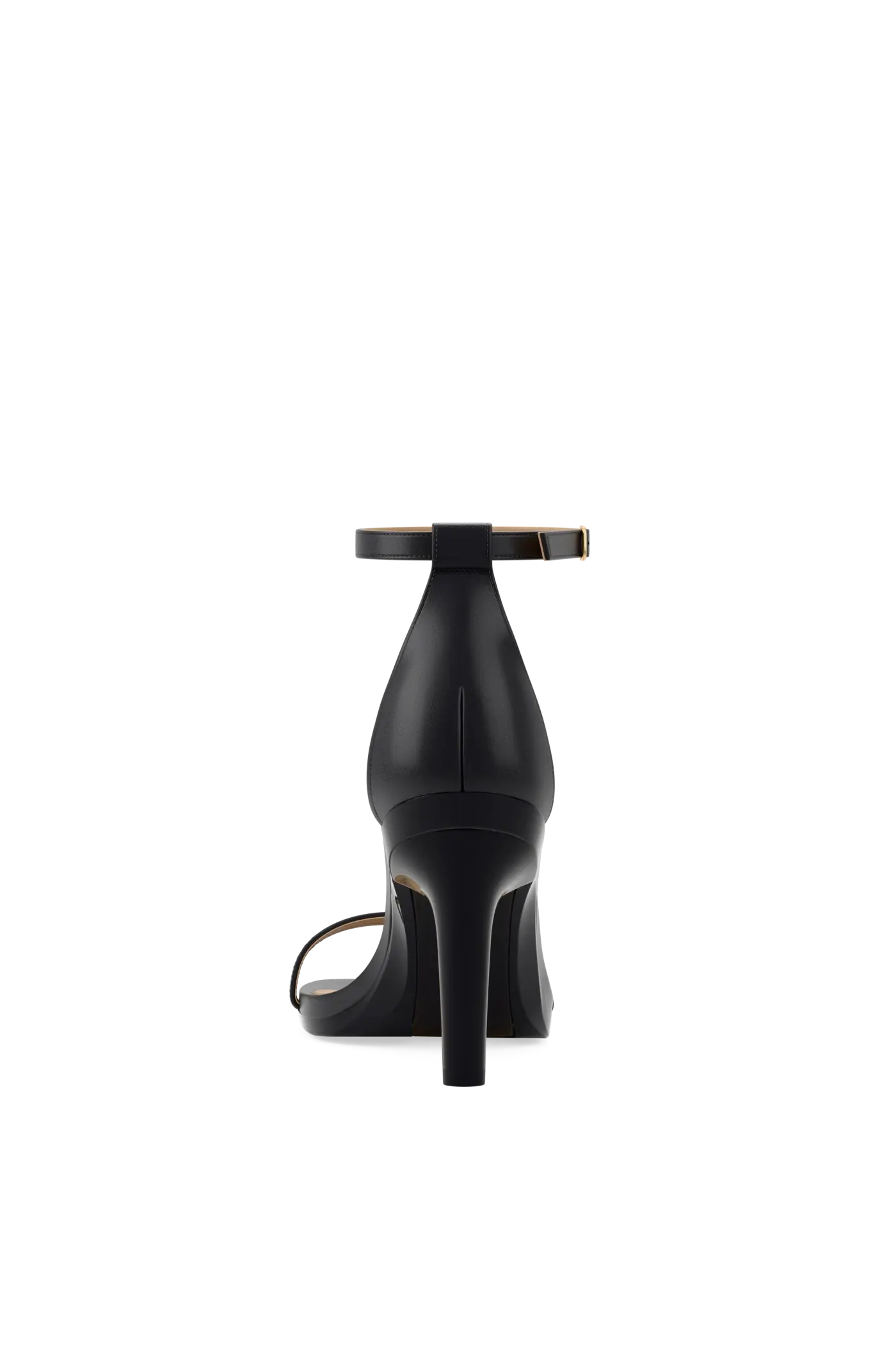 The Gigi - Coal Leather 4 Stiletto