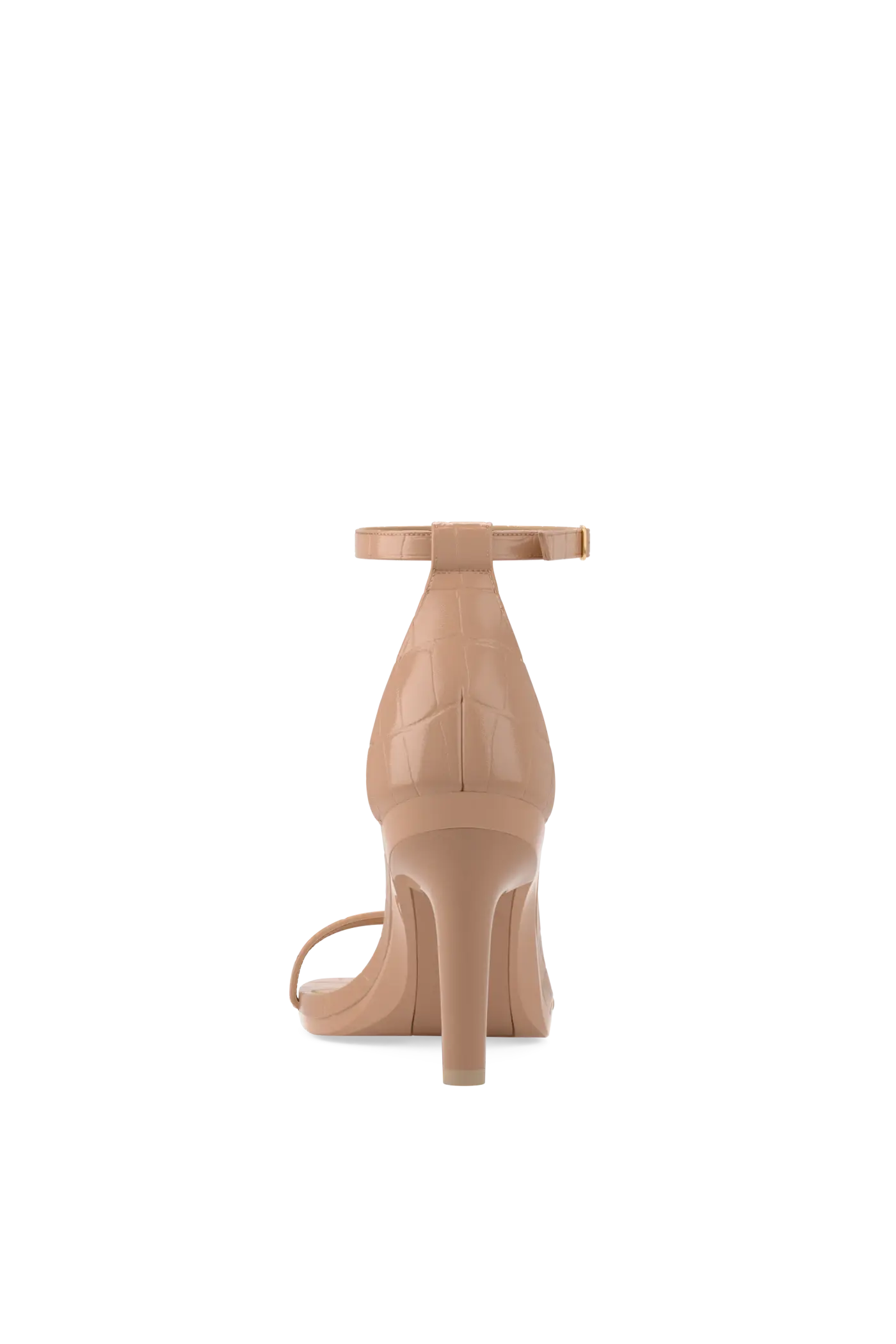 The Gigi - Latte Crocodile 4 Stiletto