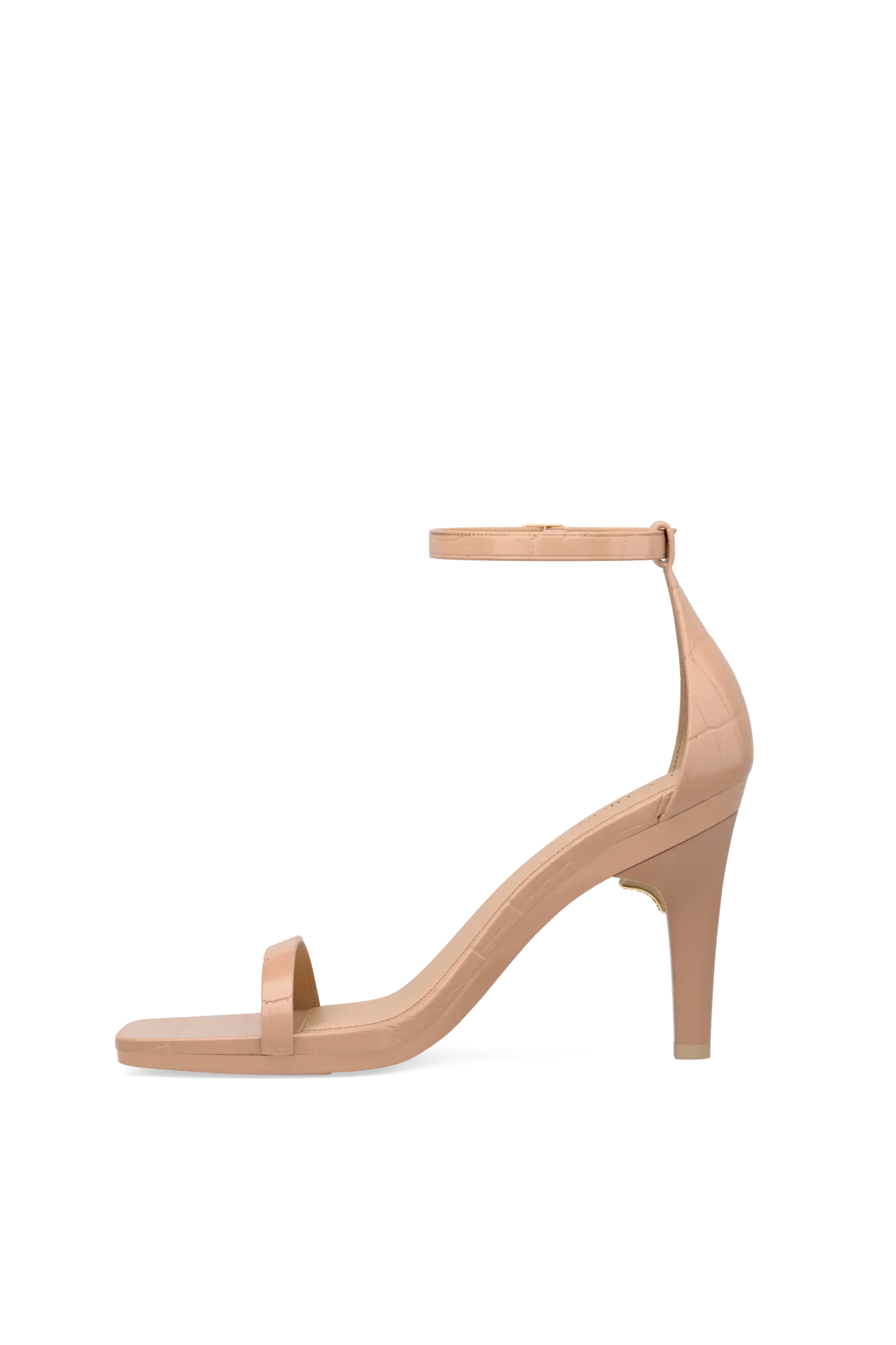 The Gigi - Latte Crocodile 4 Stiletto