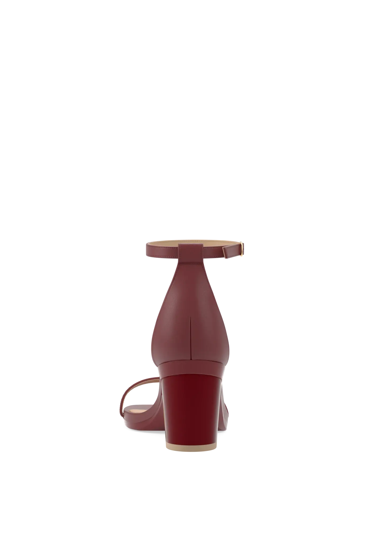 The Gigi - Merlot Leather 3 Block