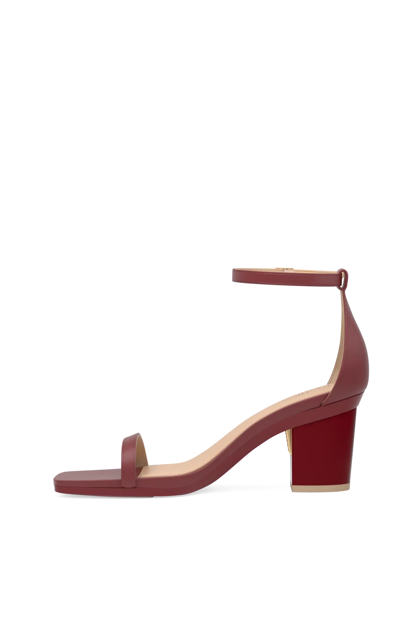 The Gigi - Merlot Leather 3 Block