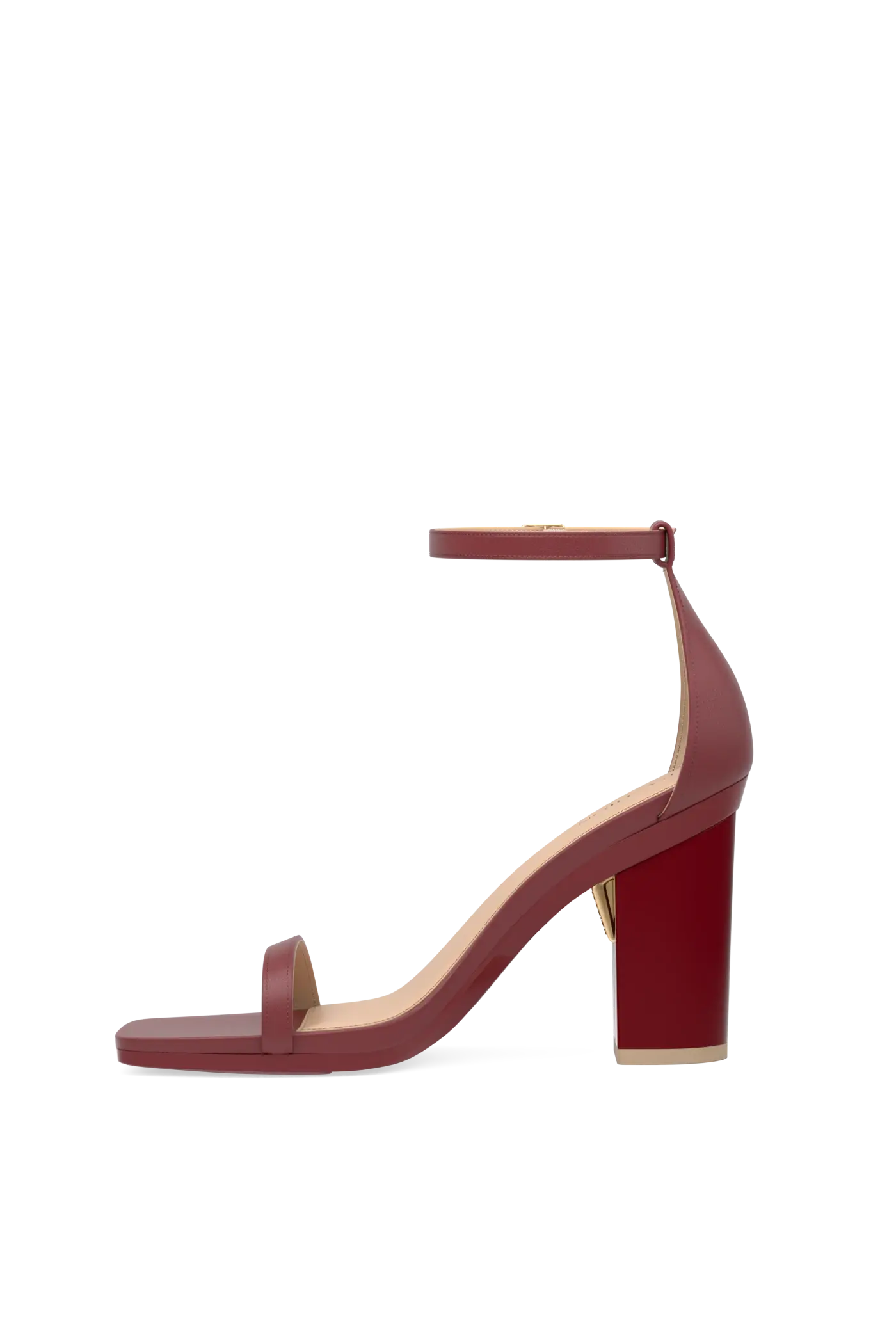The Gigi - Merlot Leather 4 Block