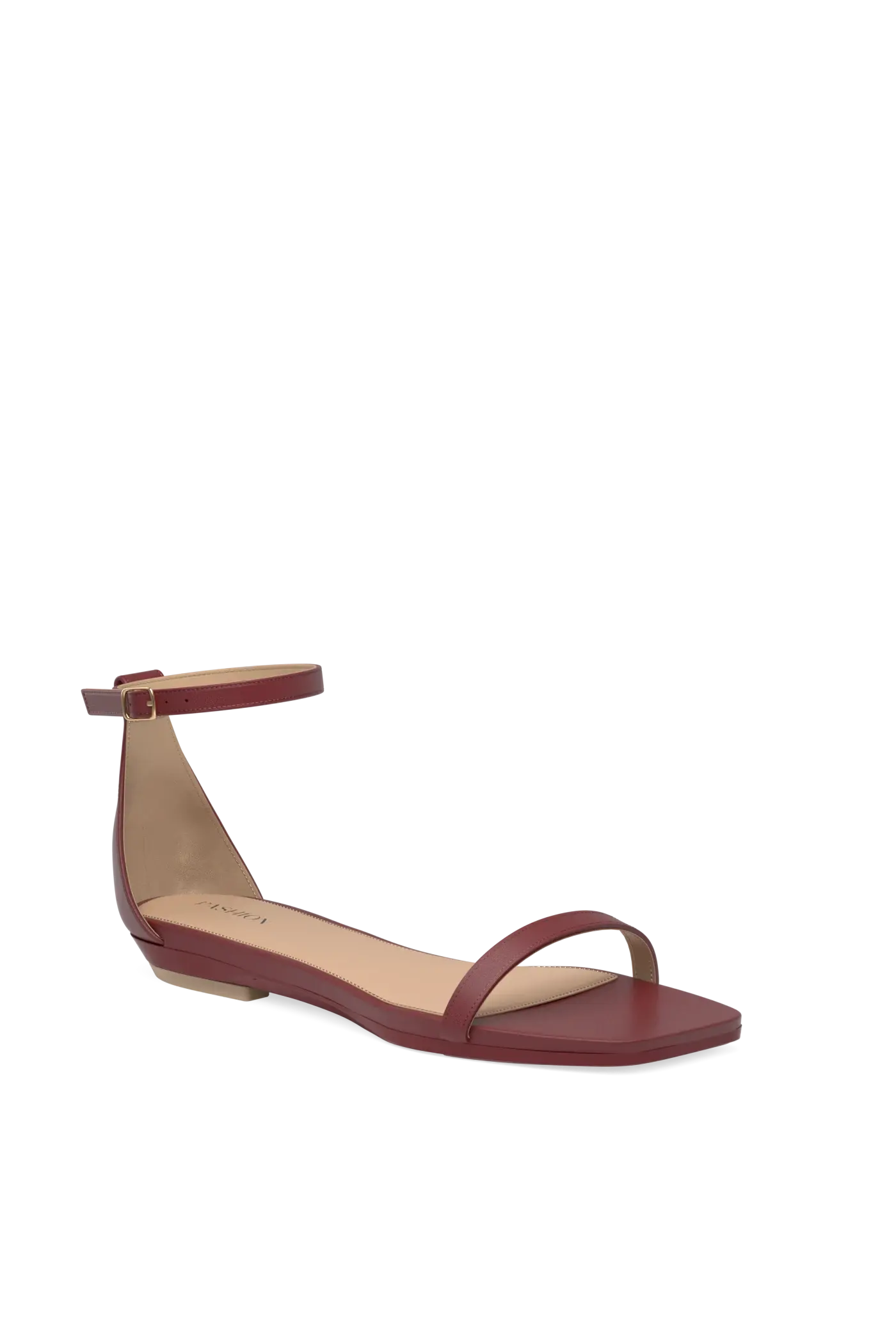 The Gigi - Merlot Leather 3 Stiletto