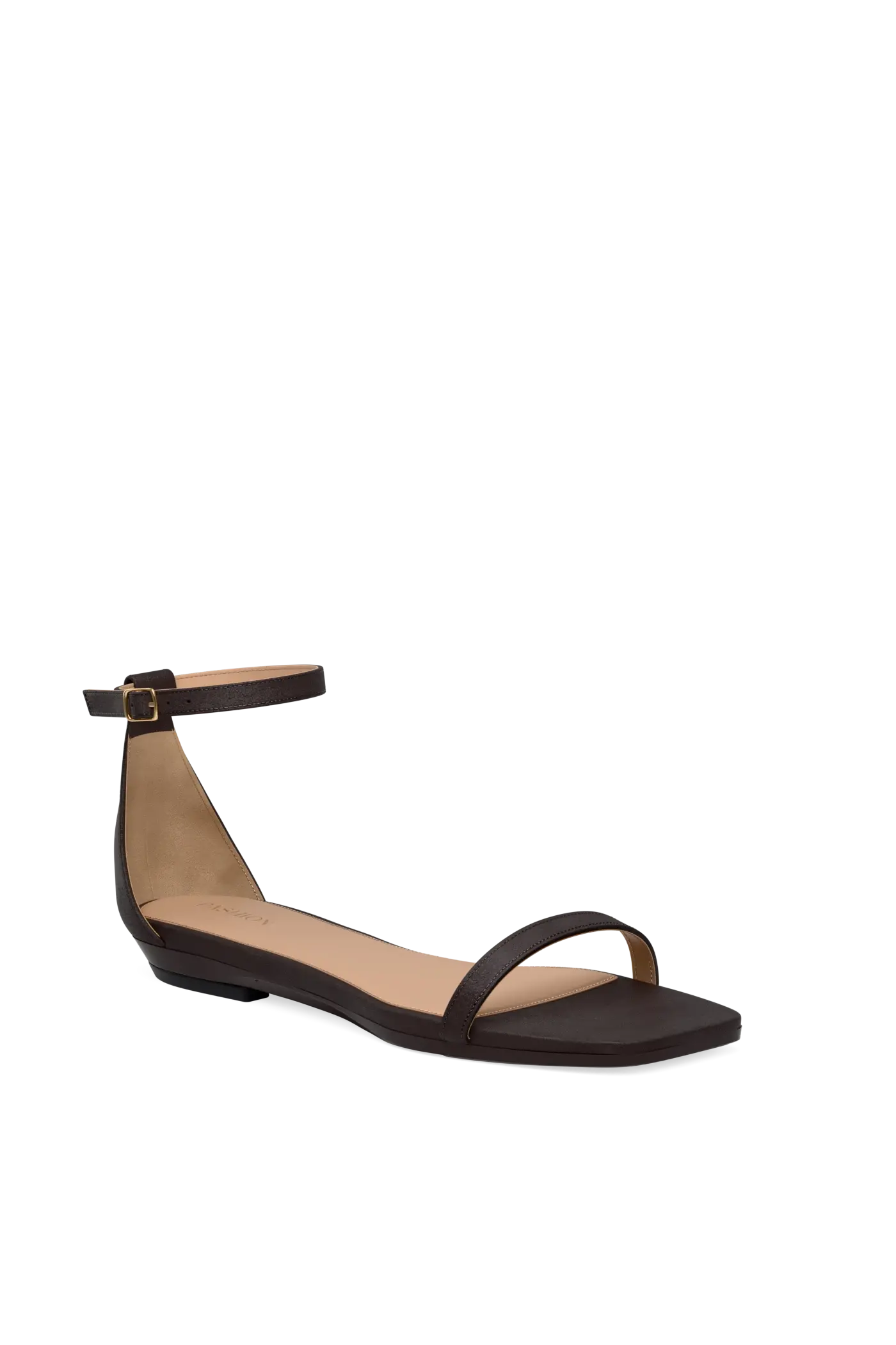 The Gigi - Chocolate Suede 3 Block