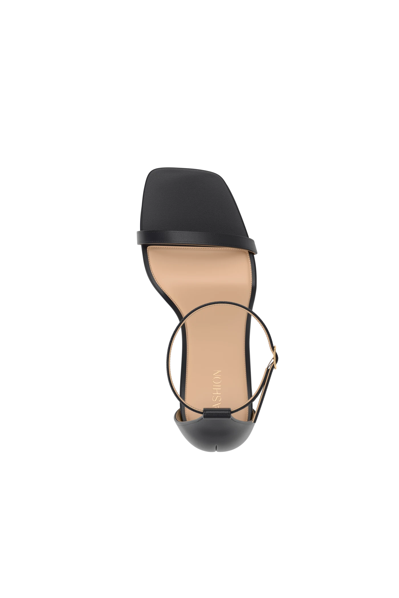 The Gigi - Coal Leather 4 Stiletto
