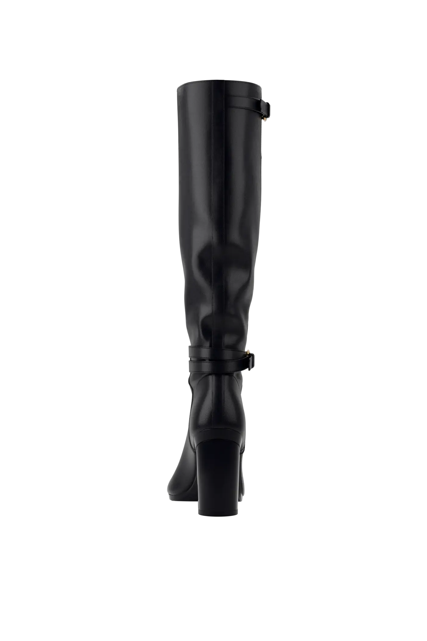 The Harper Boot - Coal Leather 4 Block
