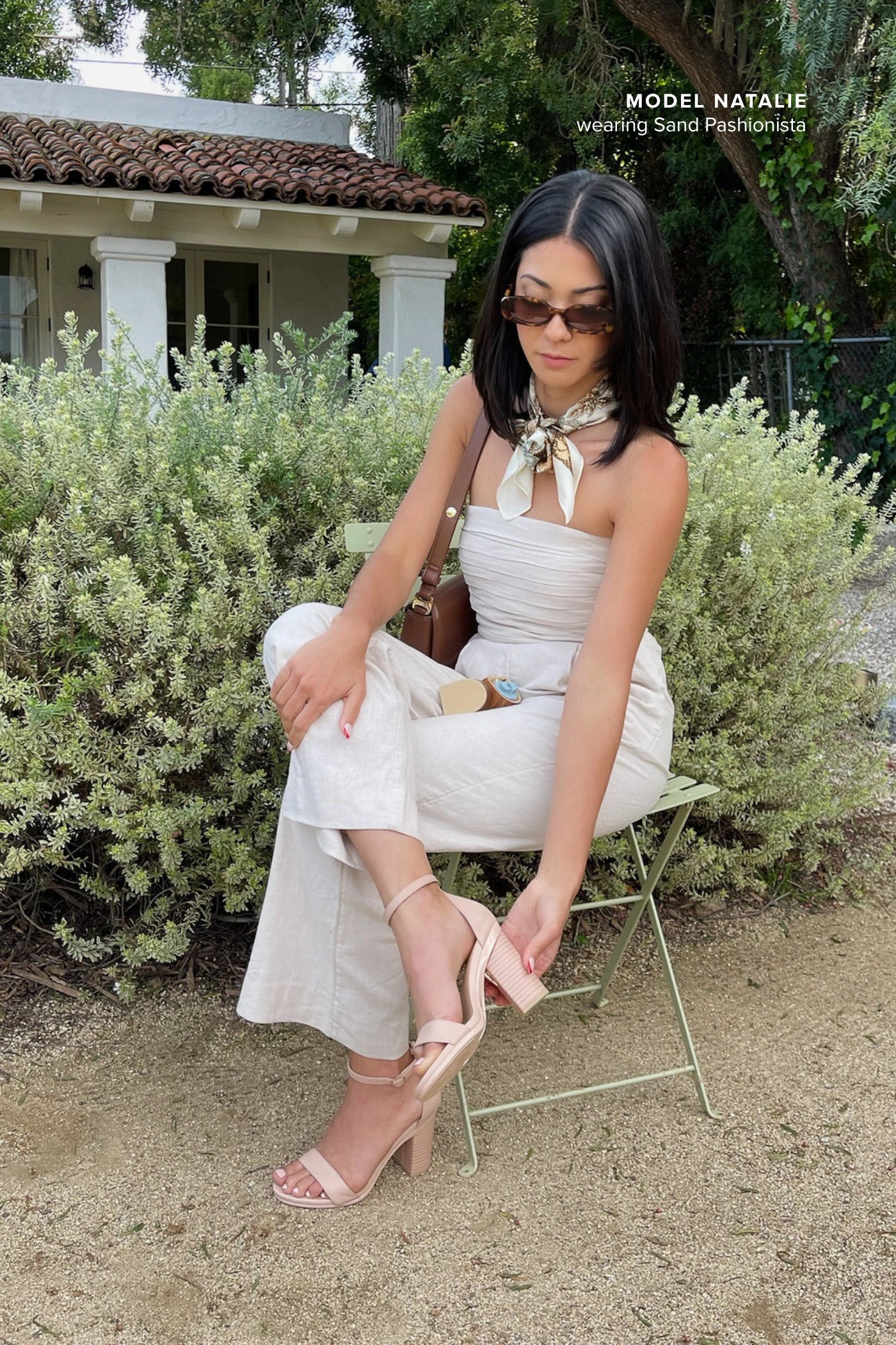 The Pashionista - Sand Leather + Block Heel Kit 3 Sand