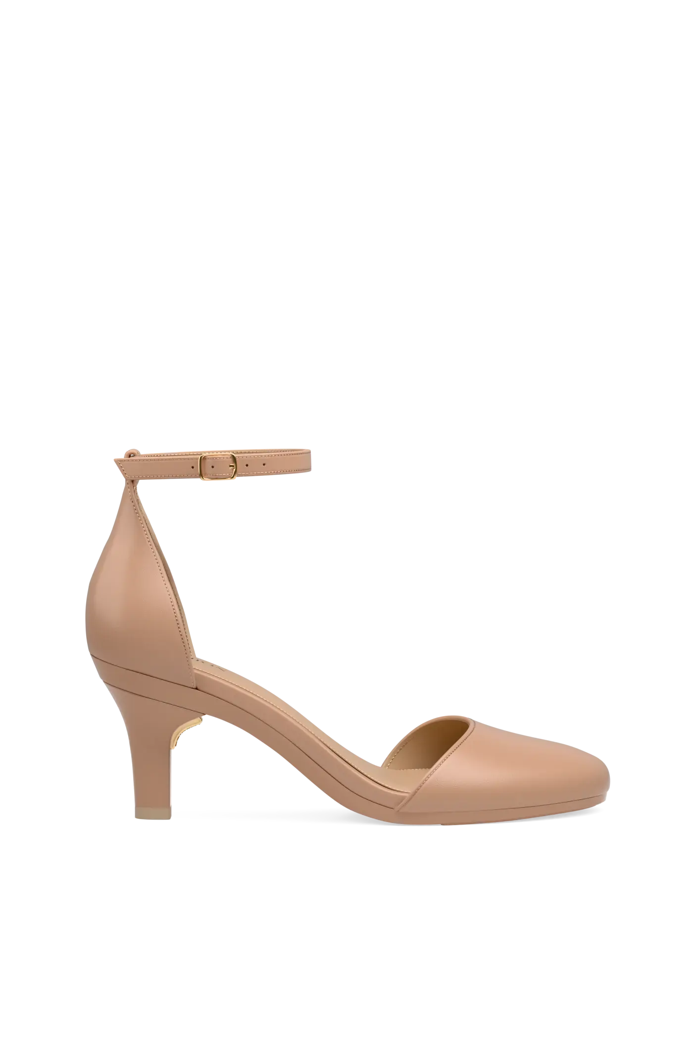 The Jocelyn - Latte Leather 3 Stiletto - FINAL SALE