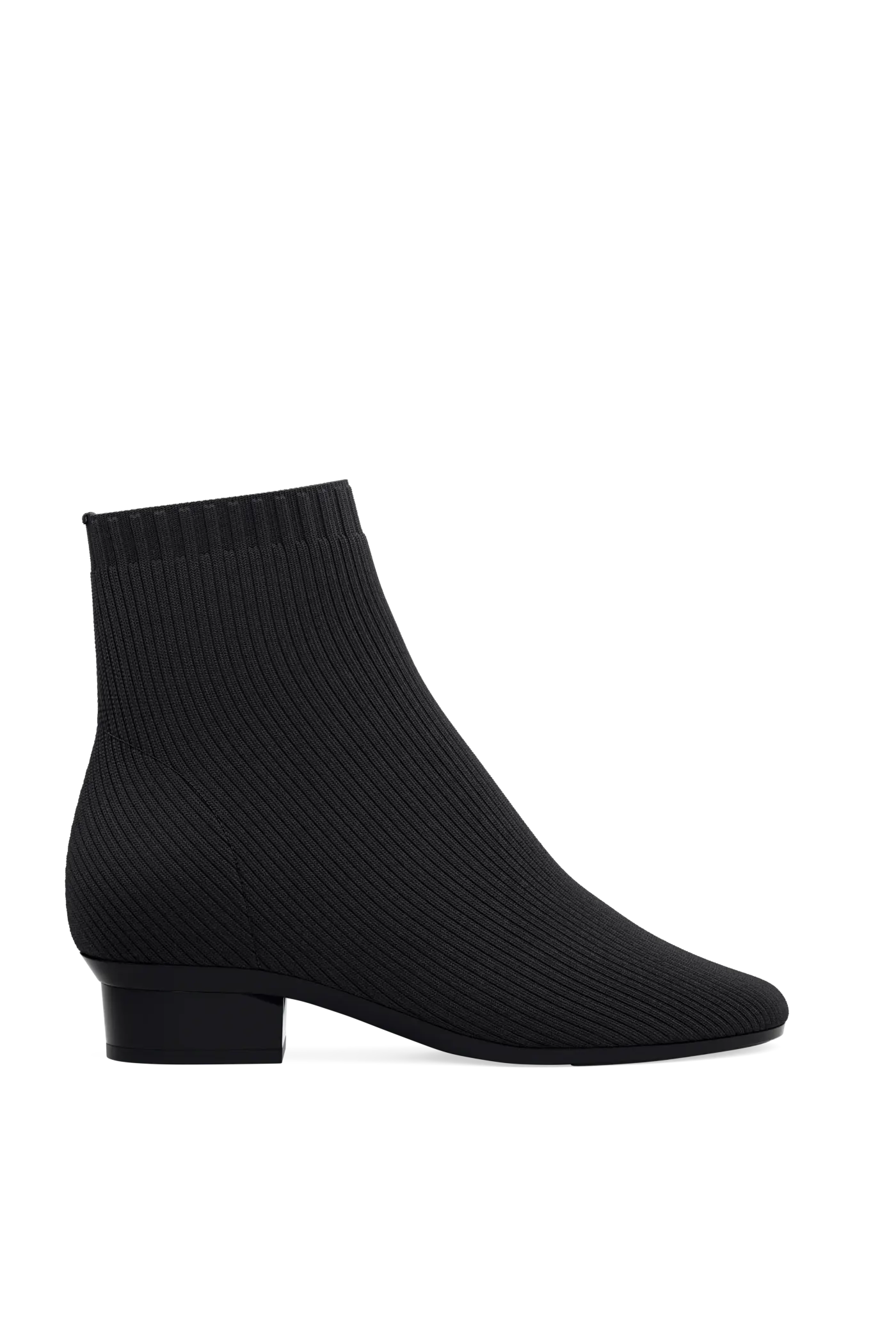 The Josie Bootie - Coal Knit - Final Sale