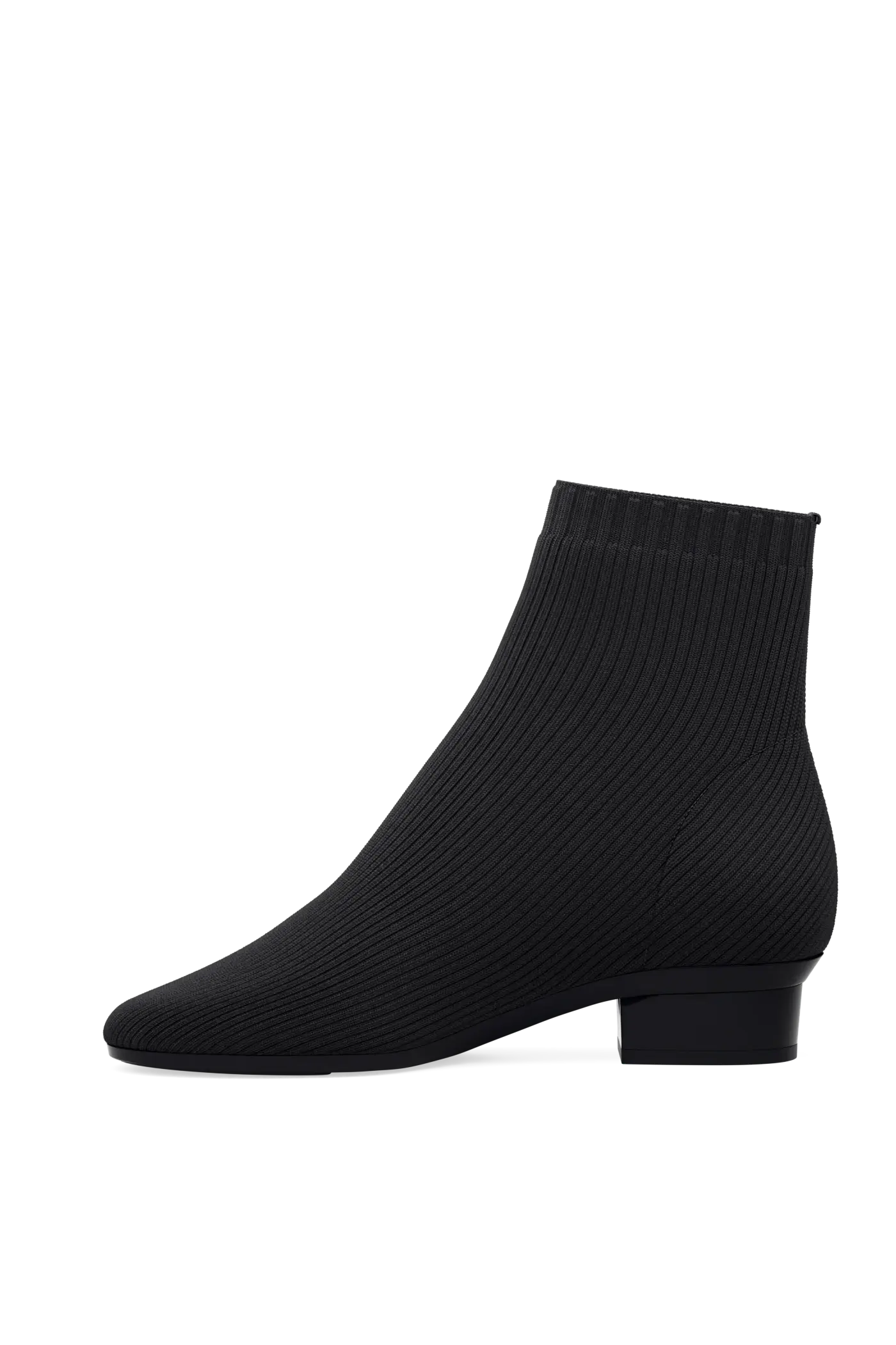 The Josie Bootie - Coal Knit - Final Sale