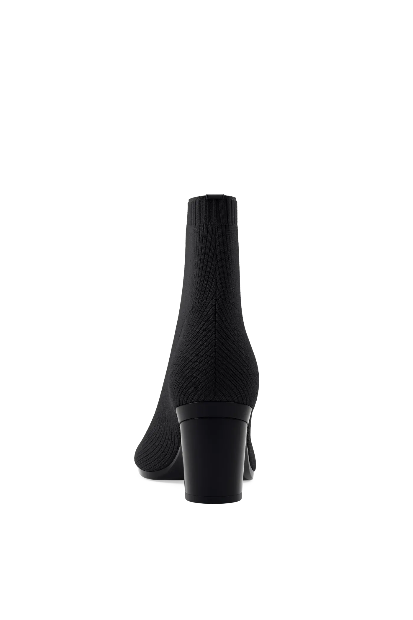 The Josie Bootie - Coal Knit 3 Block - Final Sale