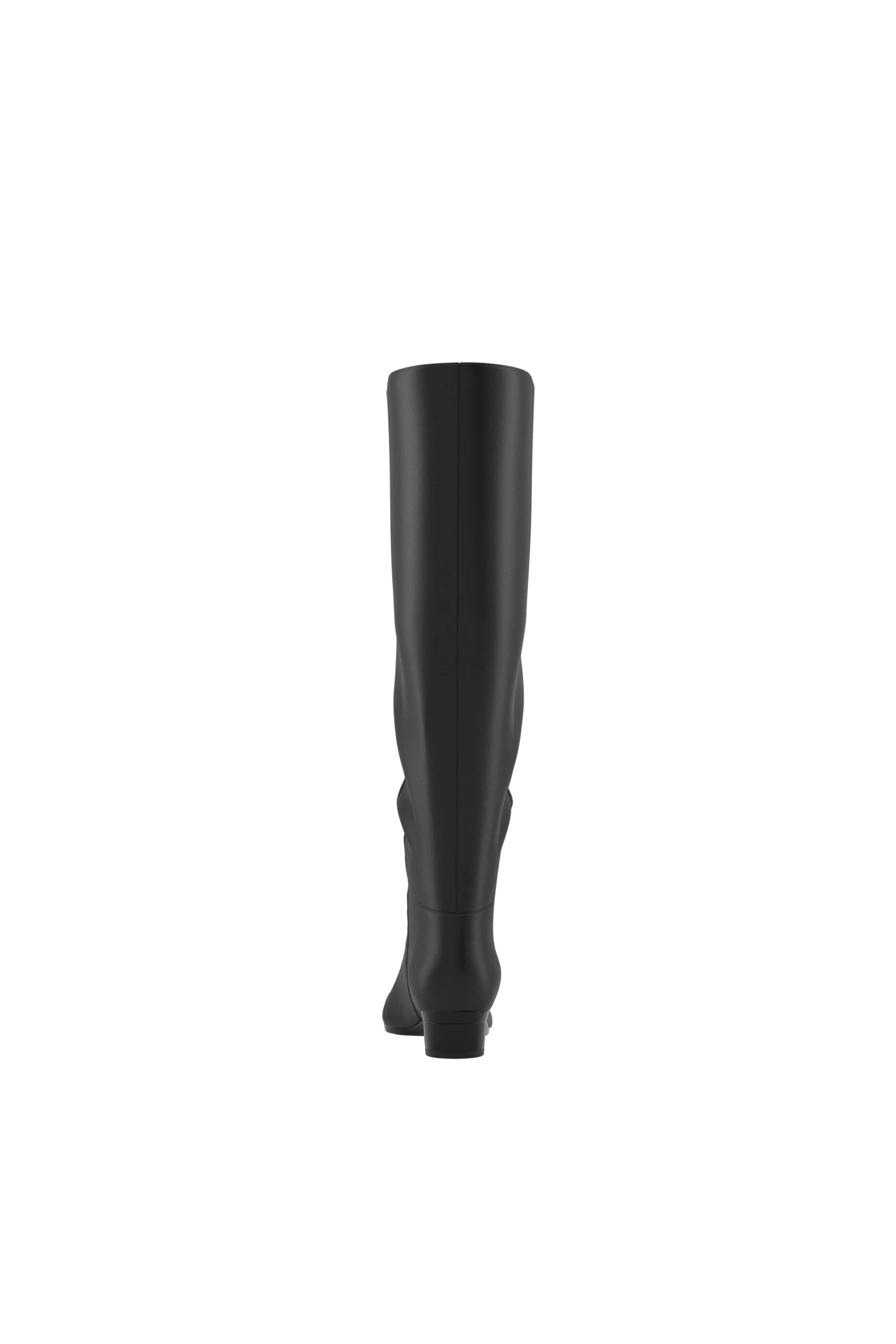 The Knee High Boot - Coal Leather - FINAL SALE