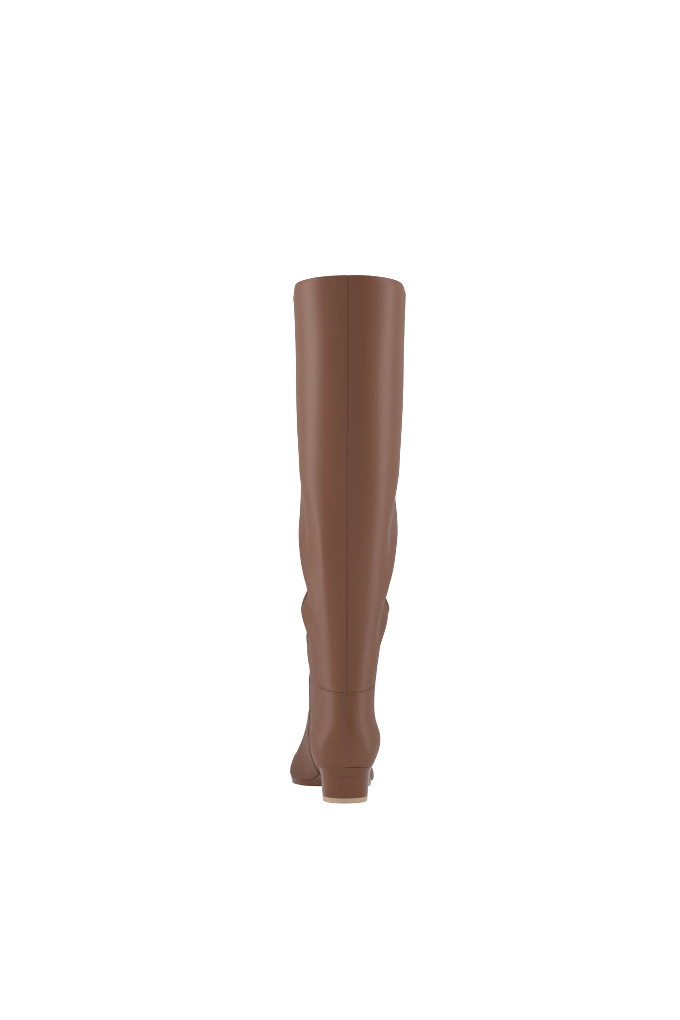 The Knee High Boot - Walnut Leather - FINAL SALE