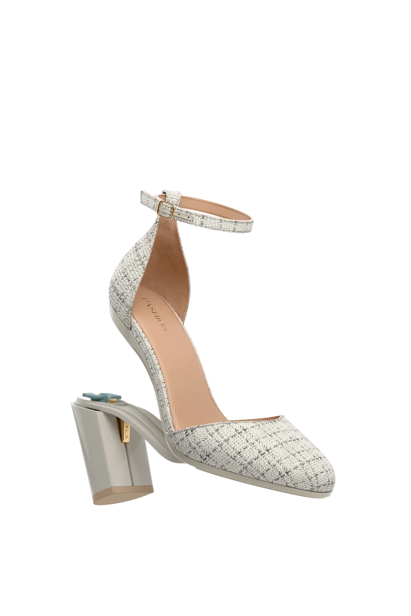 The Margot - Bone Tweed 4 Block