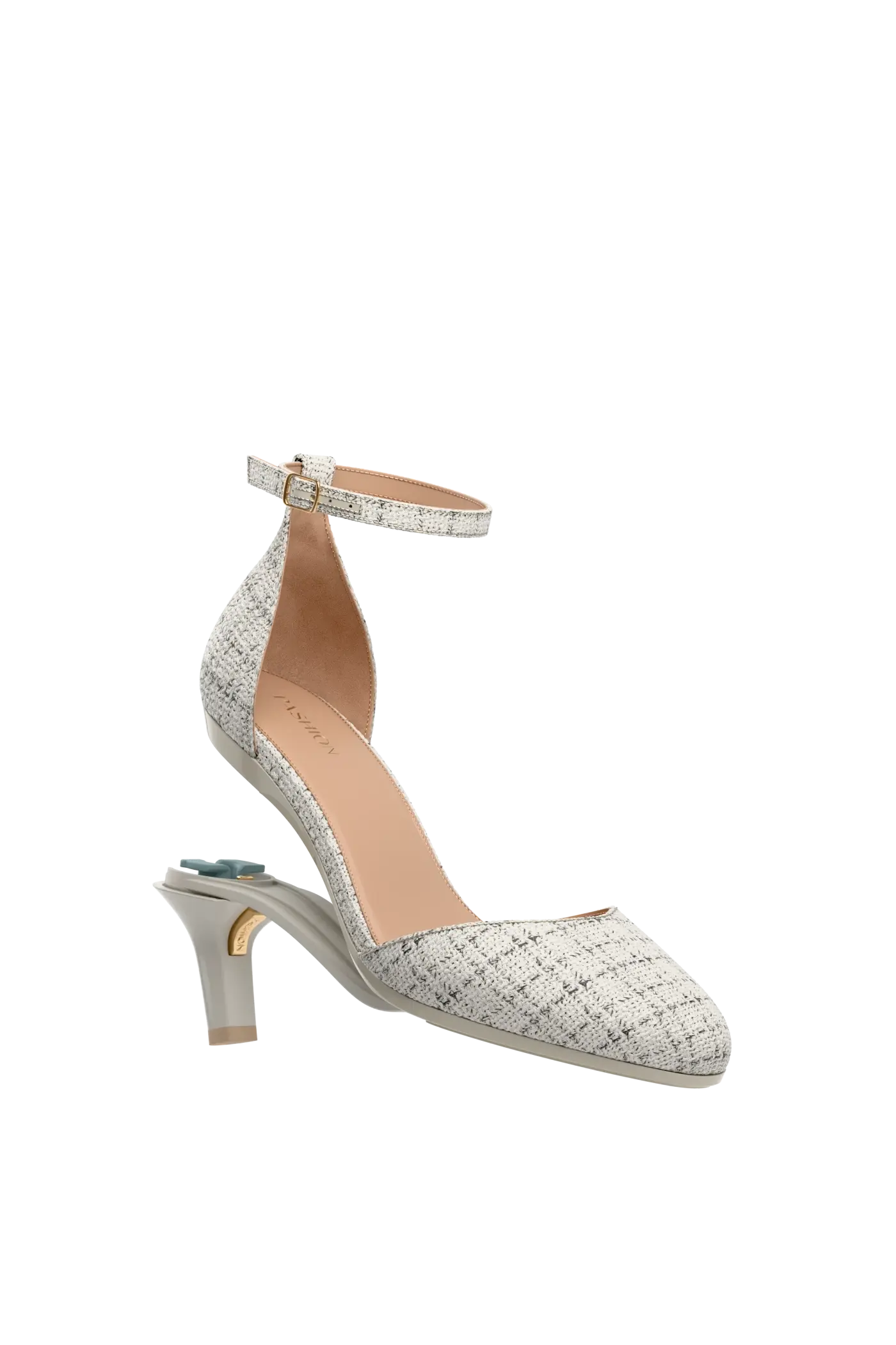 The Margot - Bone Tweed 3 Stiletto