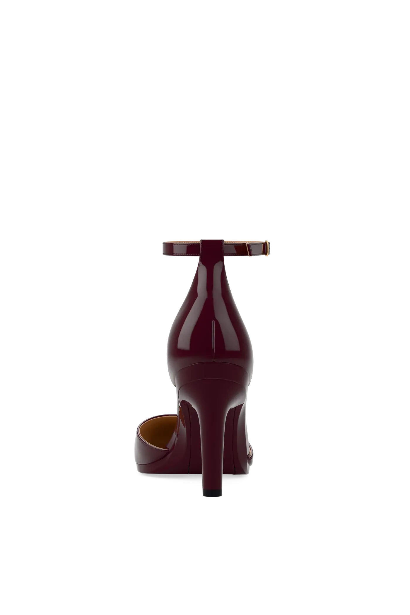 The Margot - Cherry Mocha Patent 4 Stiletto