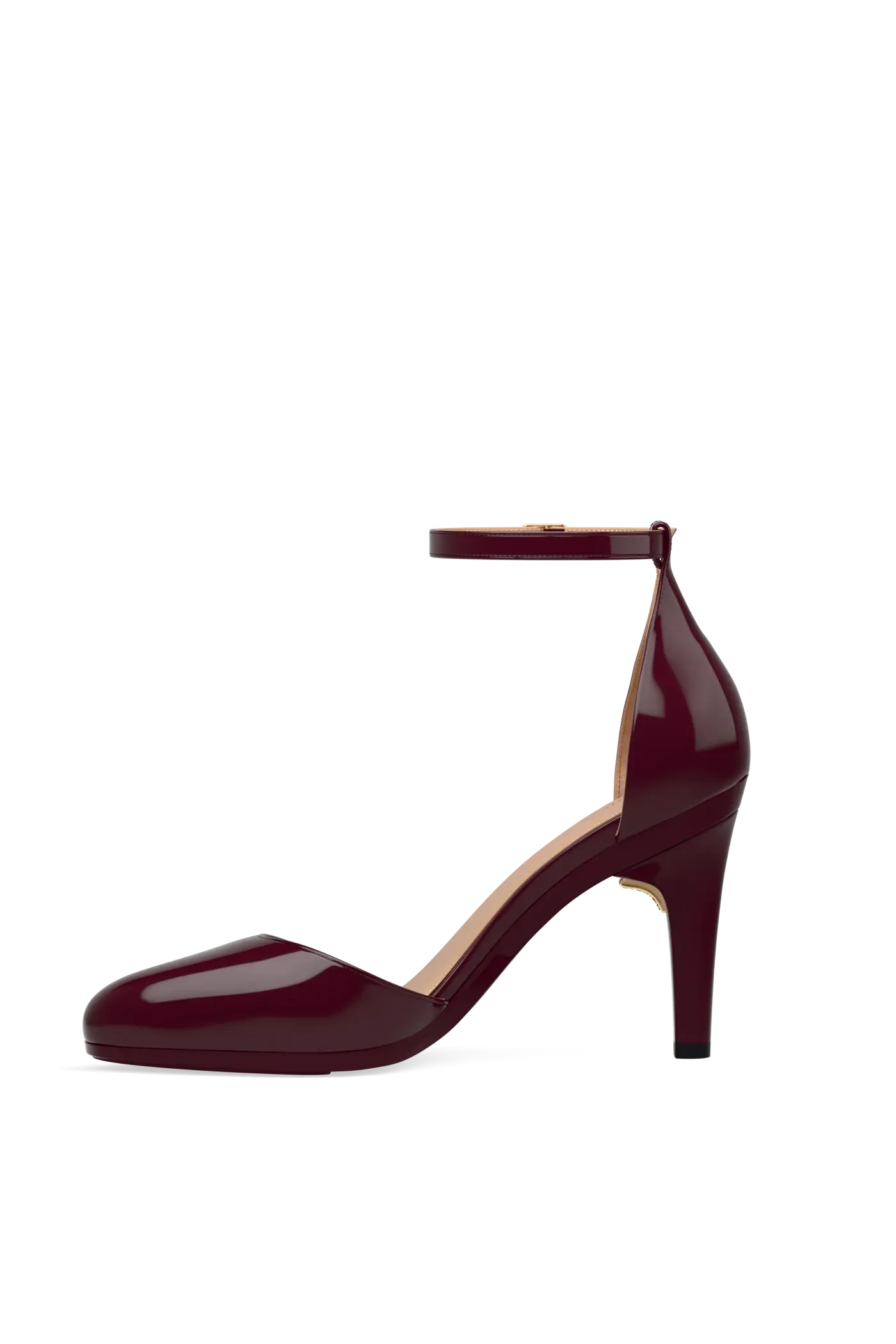 The Margot - Cherry Mocha Patent 4 Stiletto