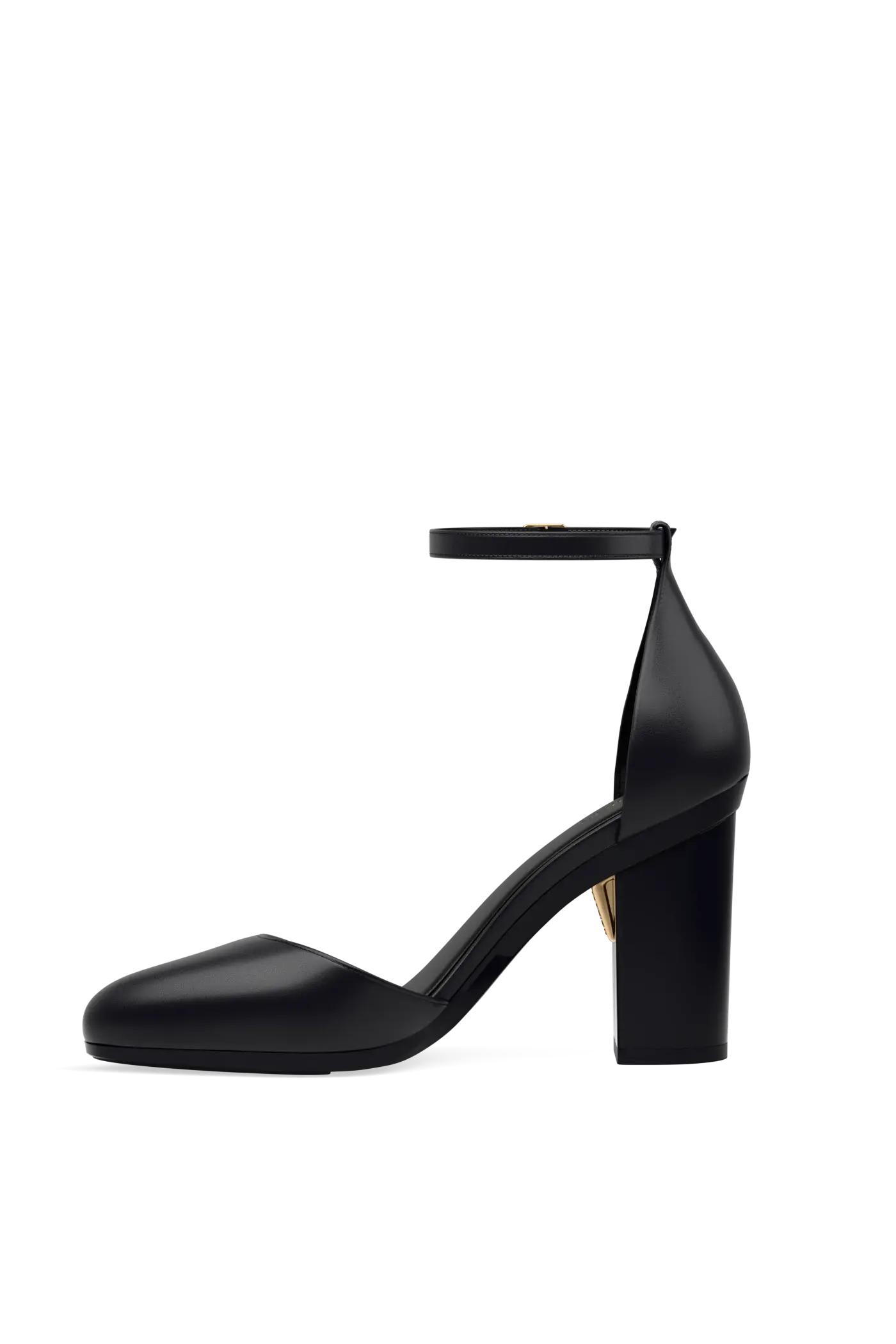 The Margot - Coal Leather 4 Block