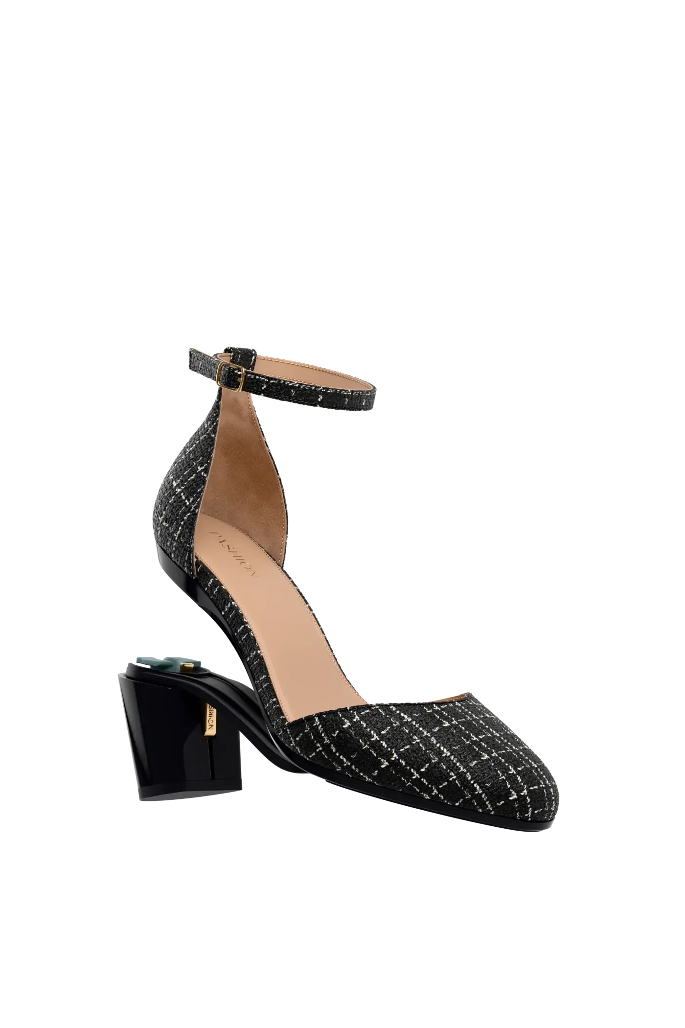 The Margot - Coal Tweed 3 Block