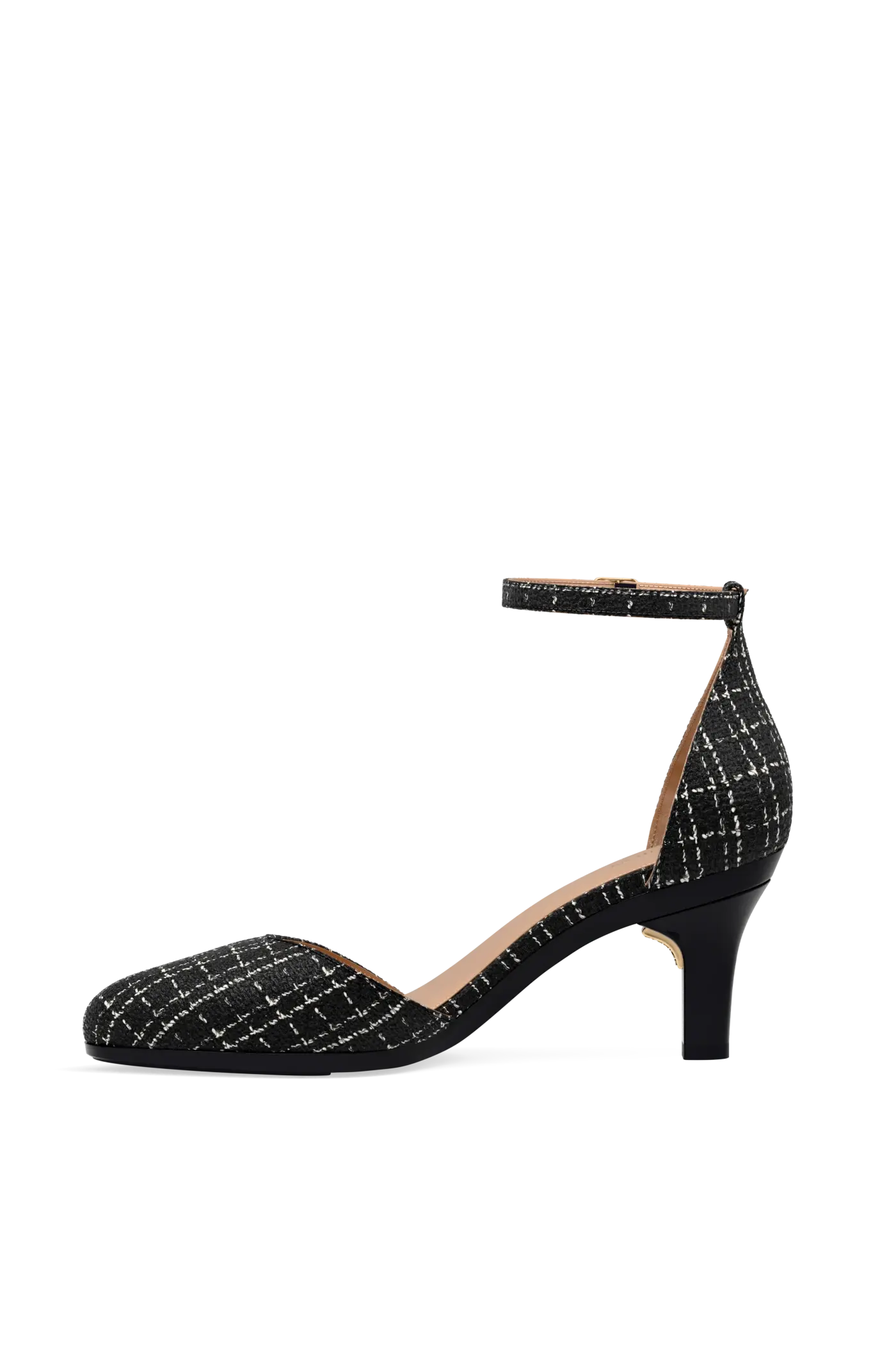 The Margot - Coal Tweed 3 Stiletto