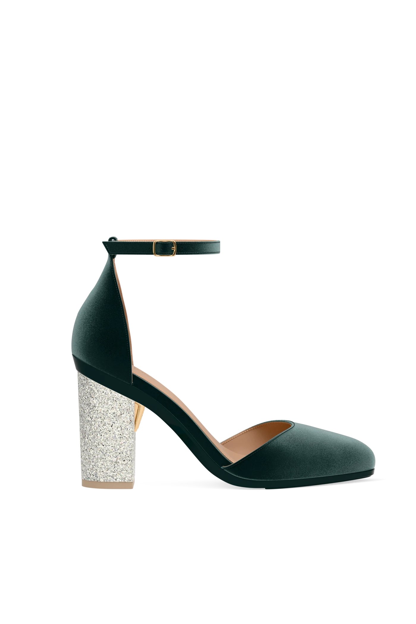 Block Heel Kit 4 Iridescent Glitter