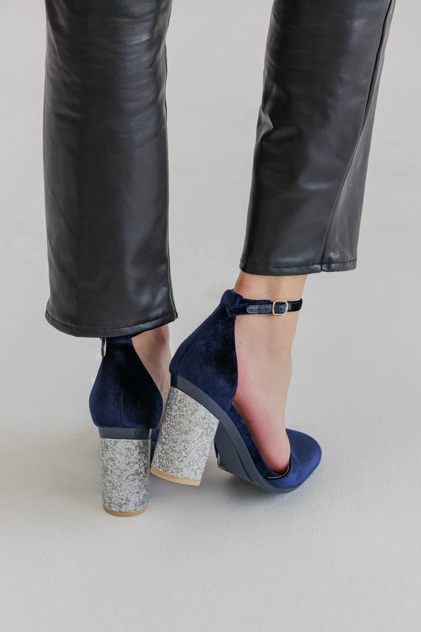 Block Heel Kit 4 Iridescent Glitter