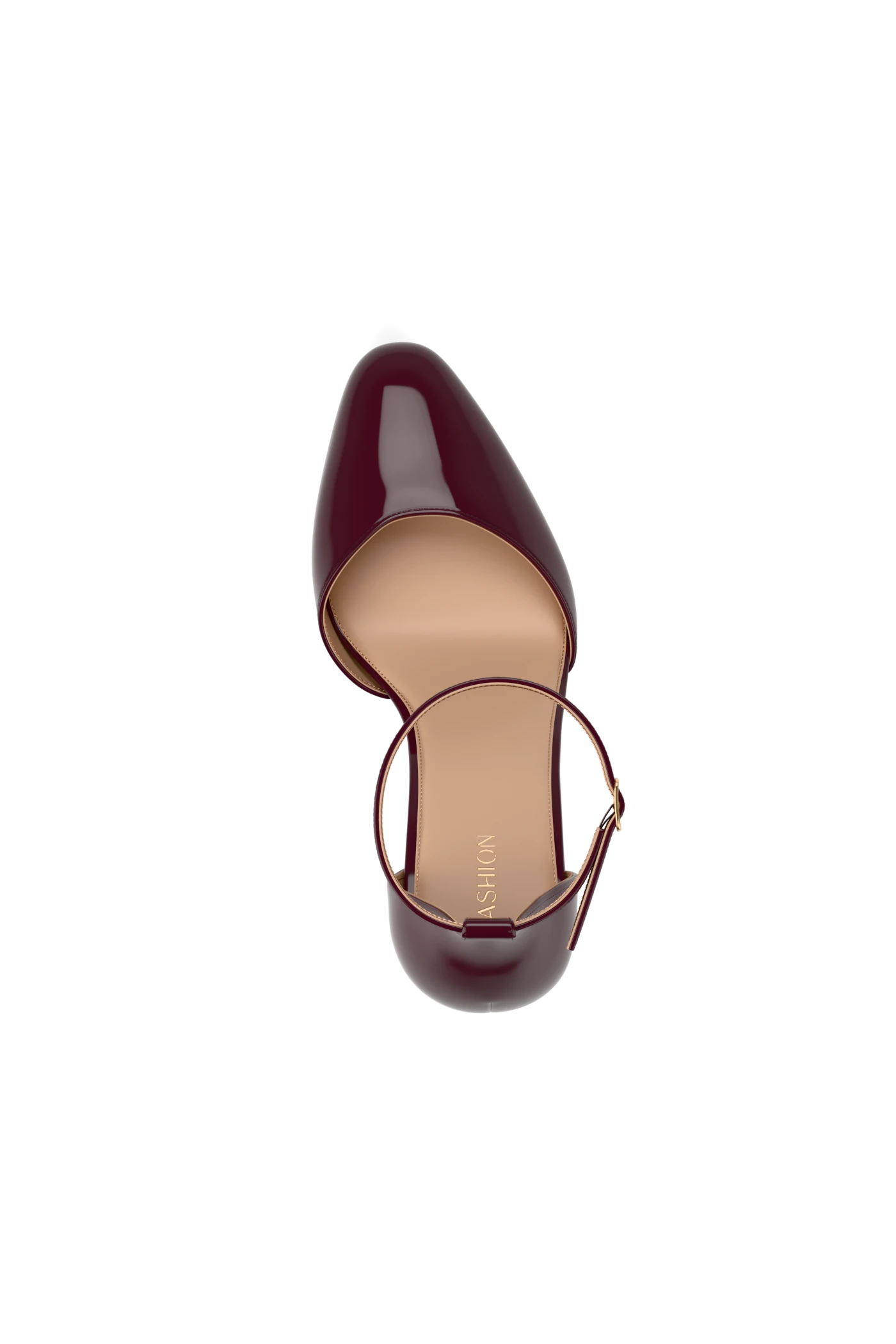 The Margot - Cherry Mocha Patent 4 Stiletto