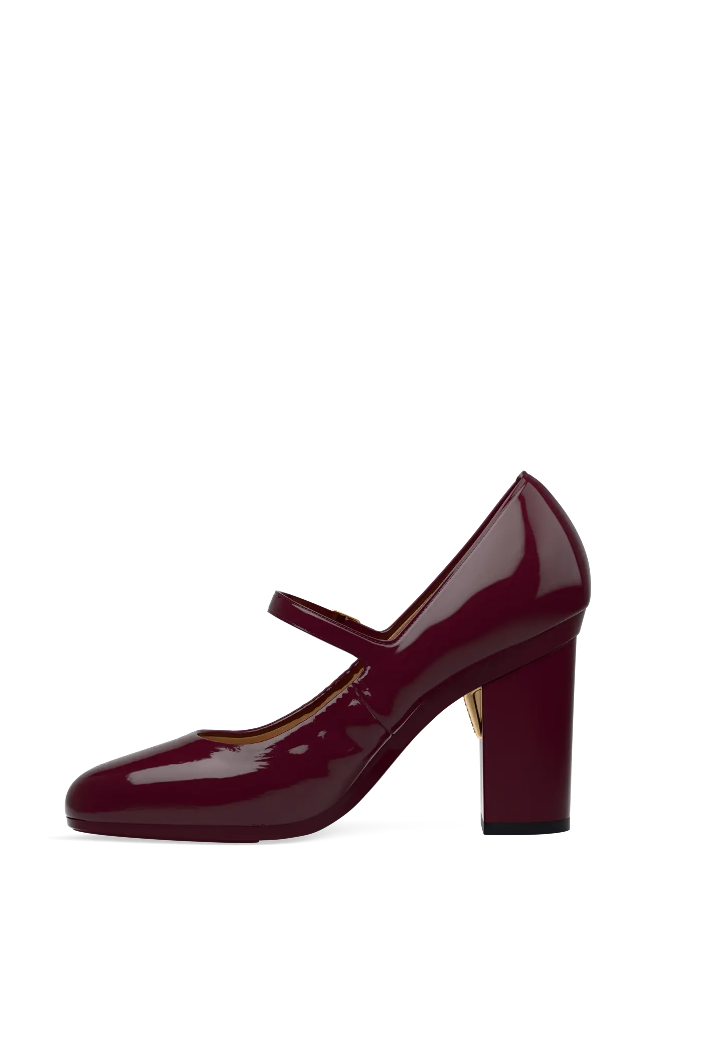 The Mary - Cherry Mocha Patent 4 Block