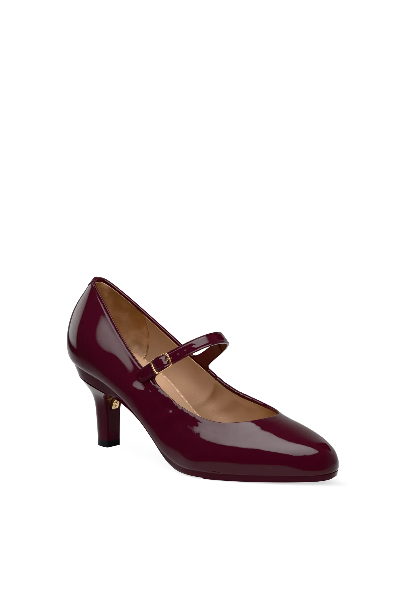 The Mary - Cherry Mocha Patent 3 Stiletto