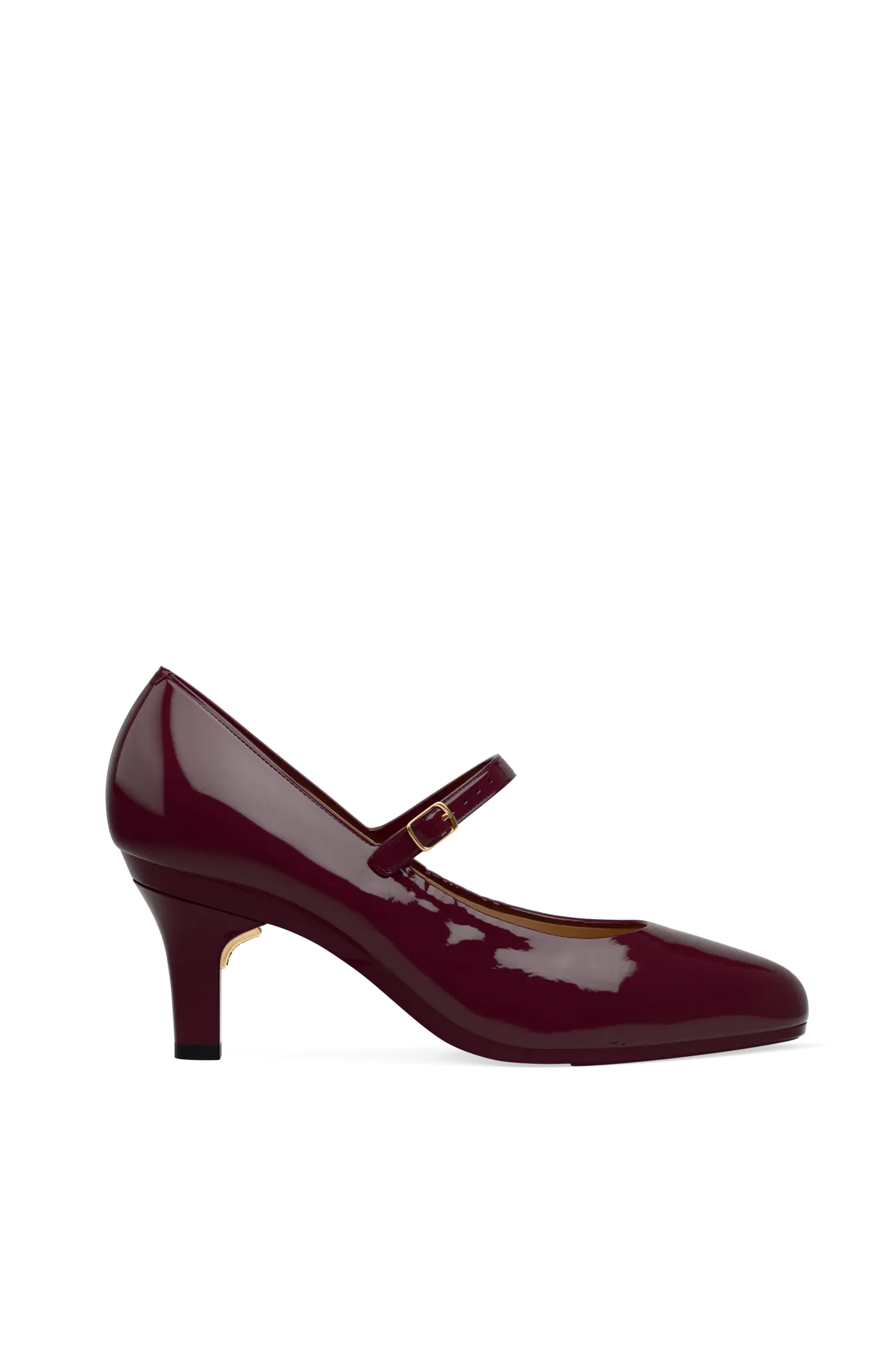 The Mary - Cherry Mocha Patent 3 Stiletto