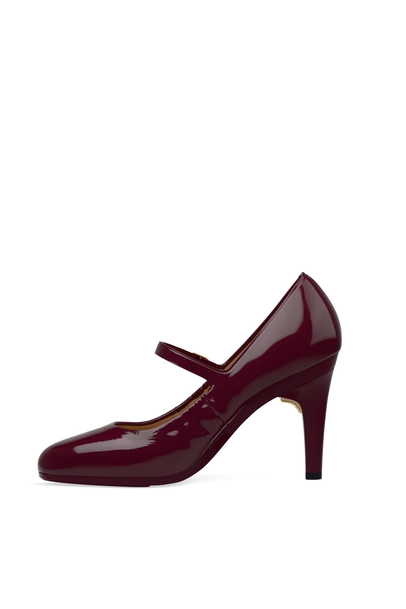 The Mary - Cherry Mocha Patent 4 Stiletto