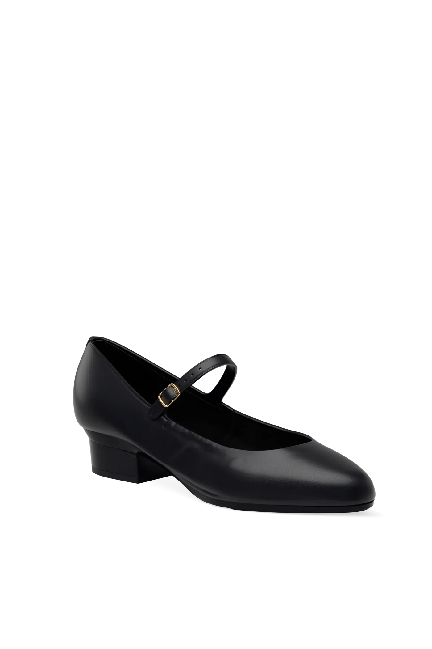 The Mary - Coal Leather 4 Block