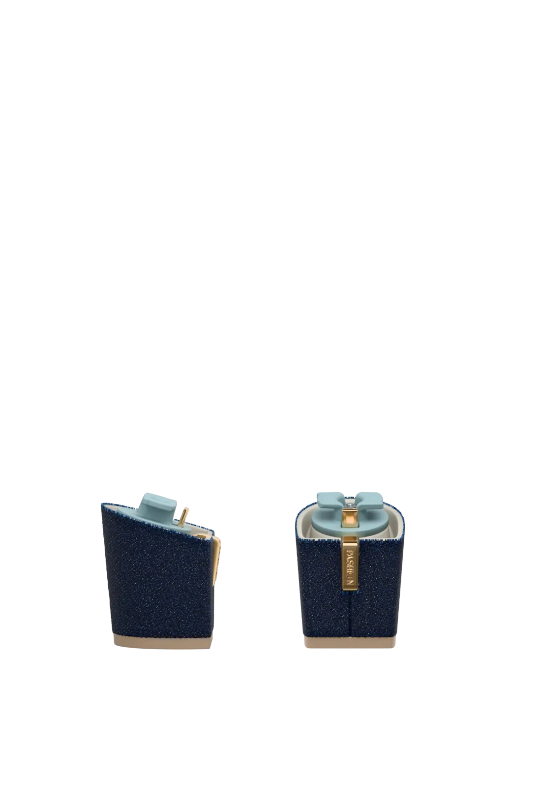 Block Heel Kit 3 Midnight Denim