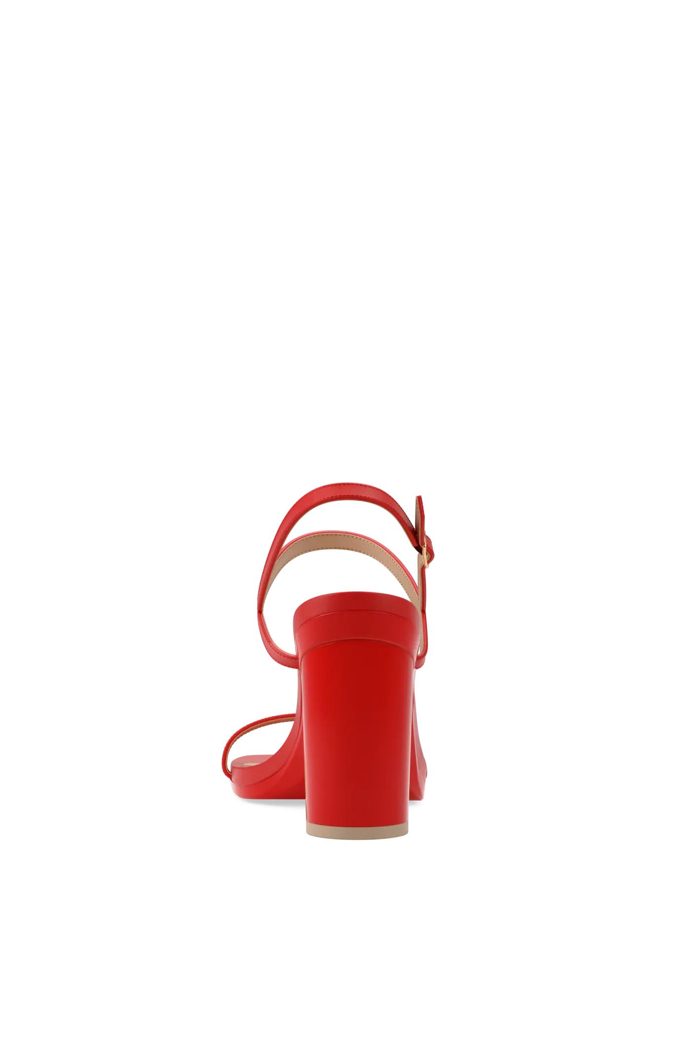 The Miranda - Cherry Red Leather 4 Block