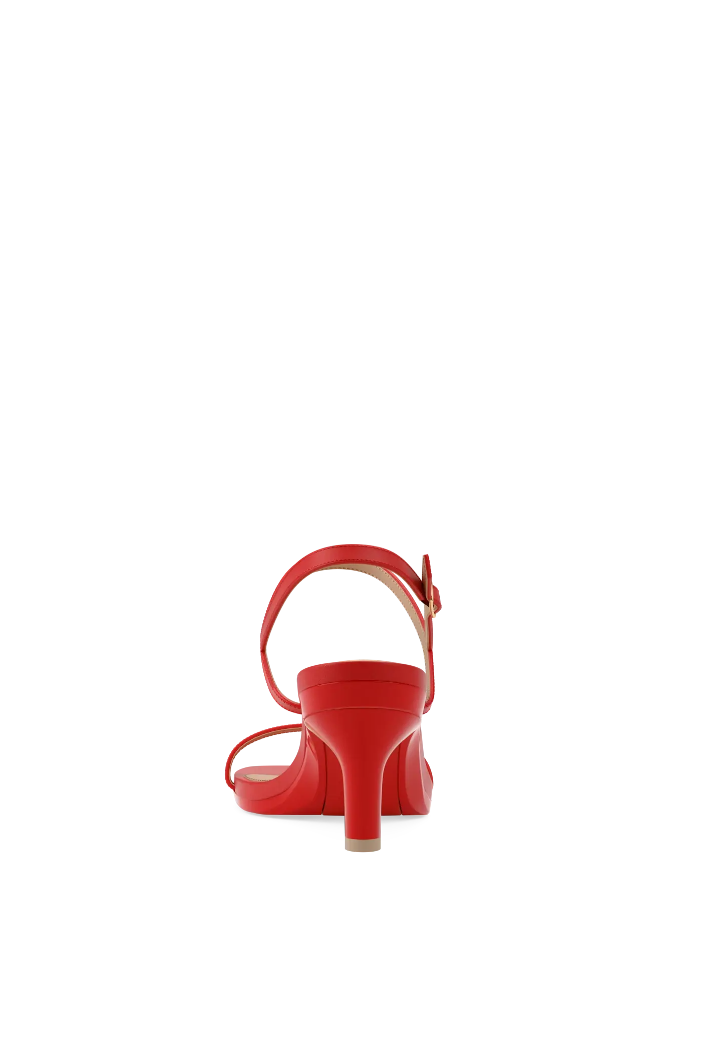 The Miranda - Cherry Red Leather 3 Stiletto