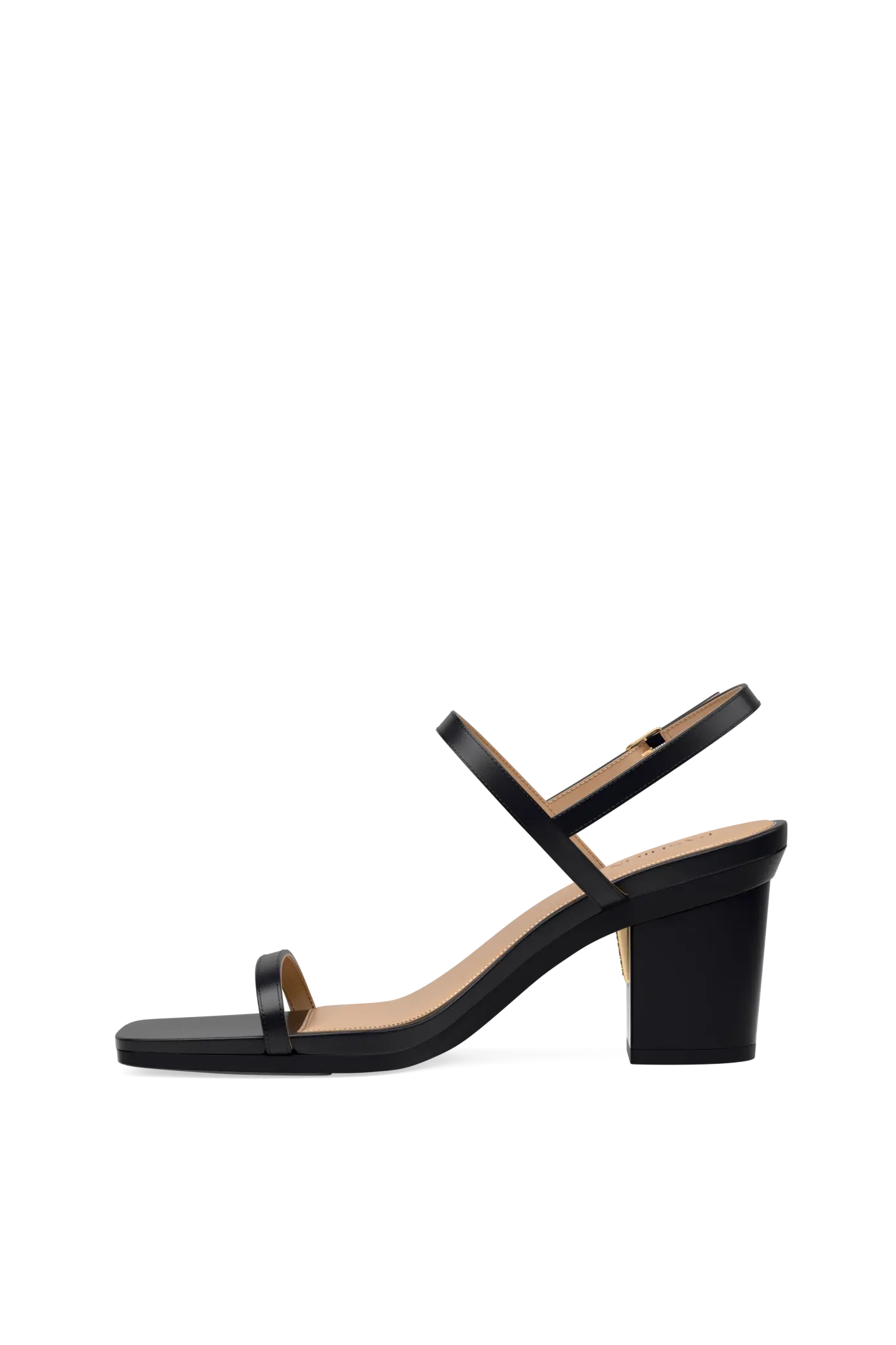 The Miranda - Coal Leather 3 Block