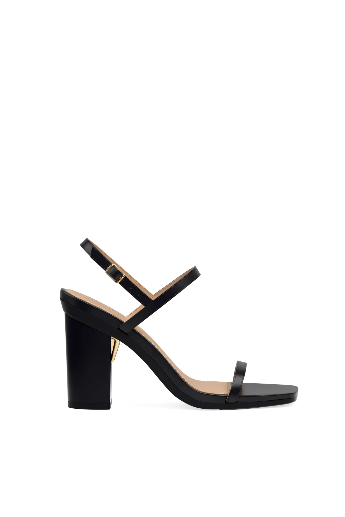 The Miranda - Coal Leather 4 Block